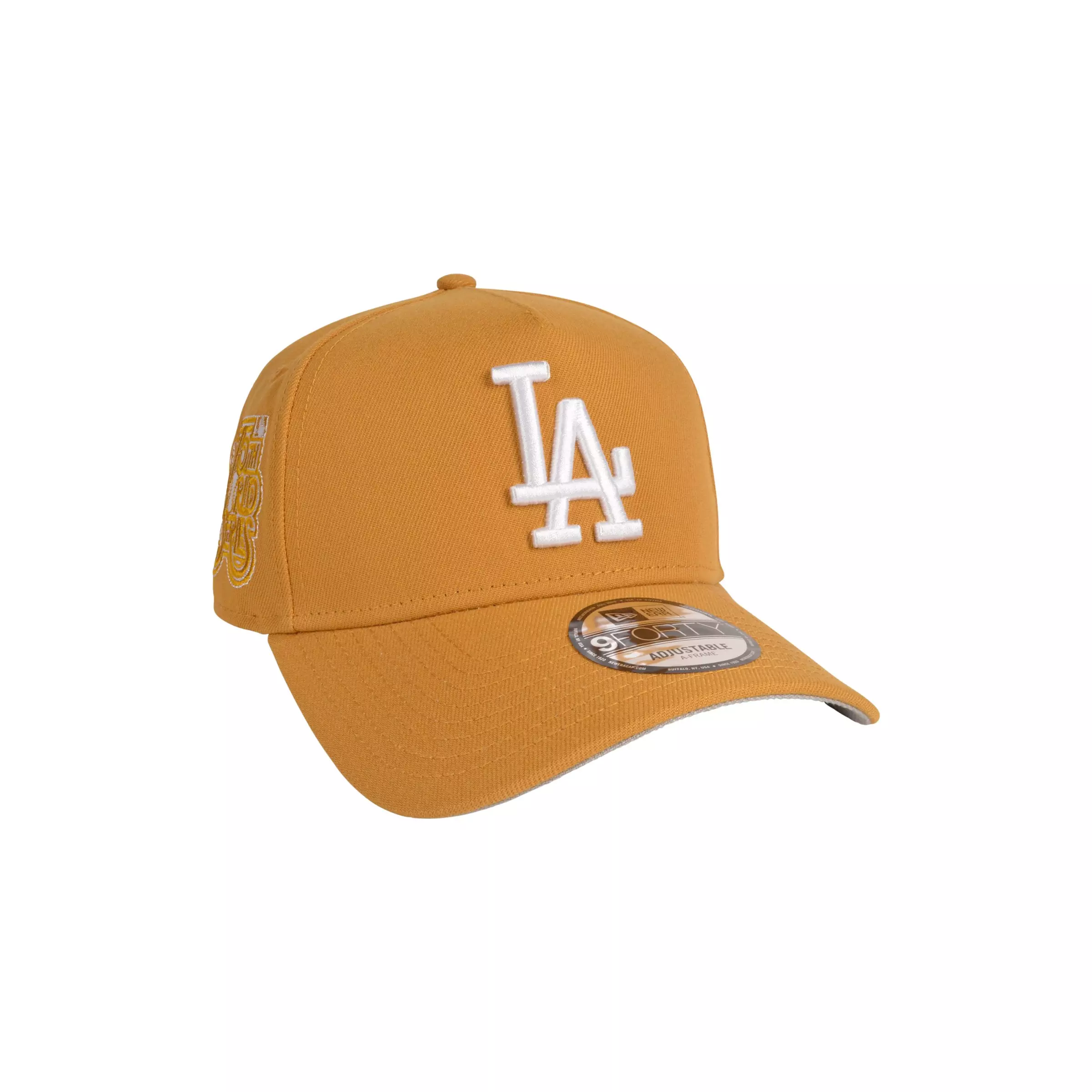 New Era Los Angeles Dodgers 9FORTY A-Frame Color Pack Snapback Hat-Tan - TAN