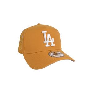 New Era Los Angeles Dodgers 9FORTY A-Frame Color Pack Snapback Hat-Tan