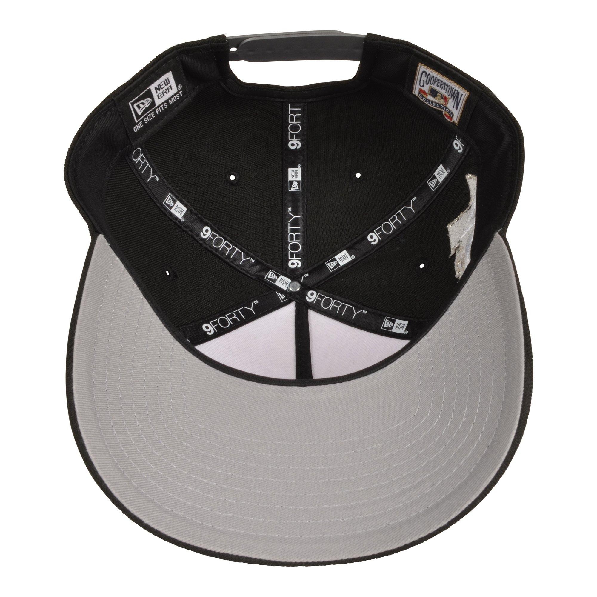 New Era St. Louis Cardinals 9FORTY A-Frame Snapback Hat-Black/White/Silver