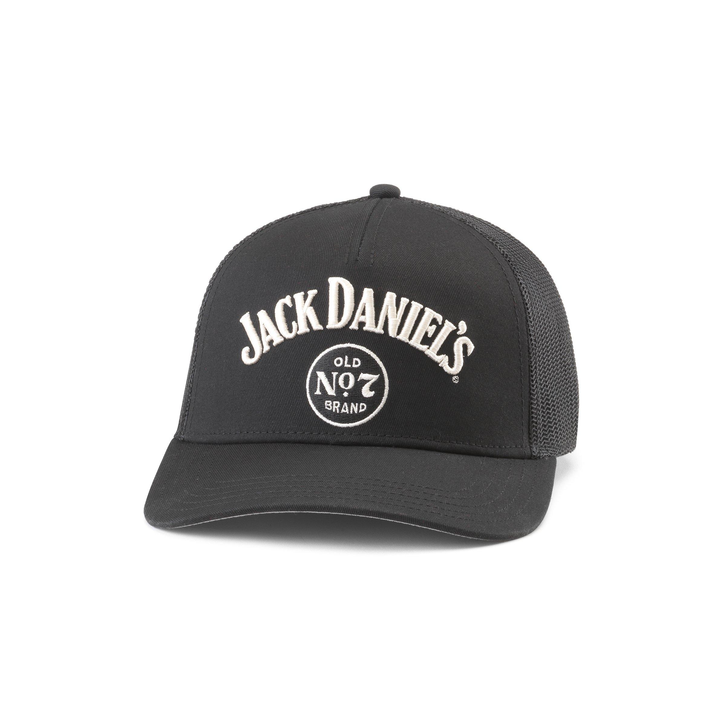 American Needle Jack Daniels Valin Snapback Cap-Black - BLACK Thumbnail View 1