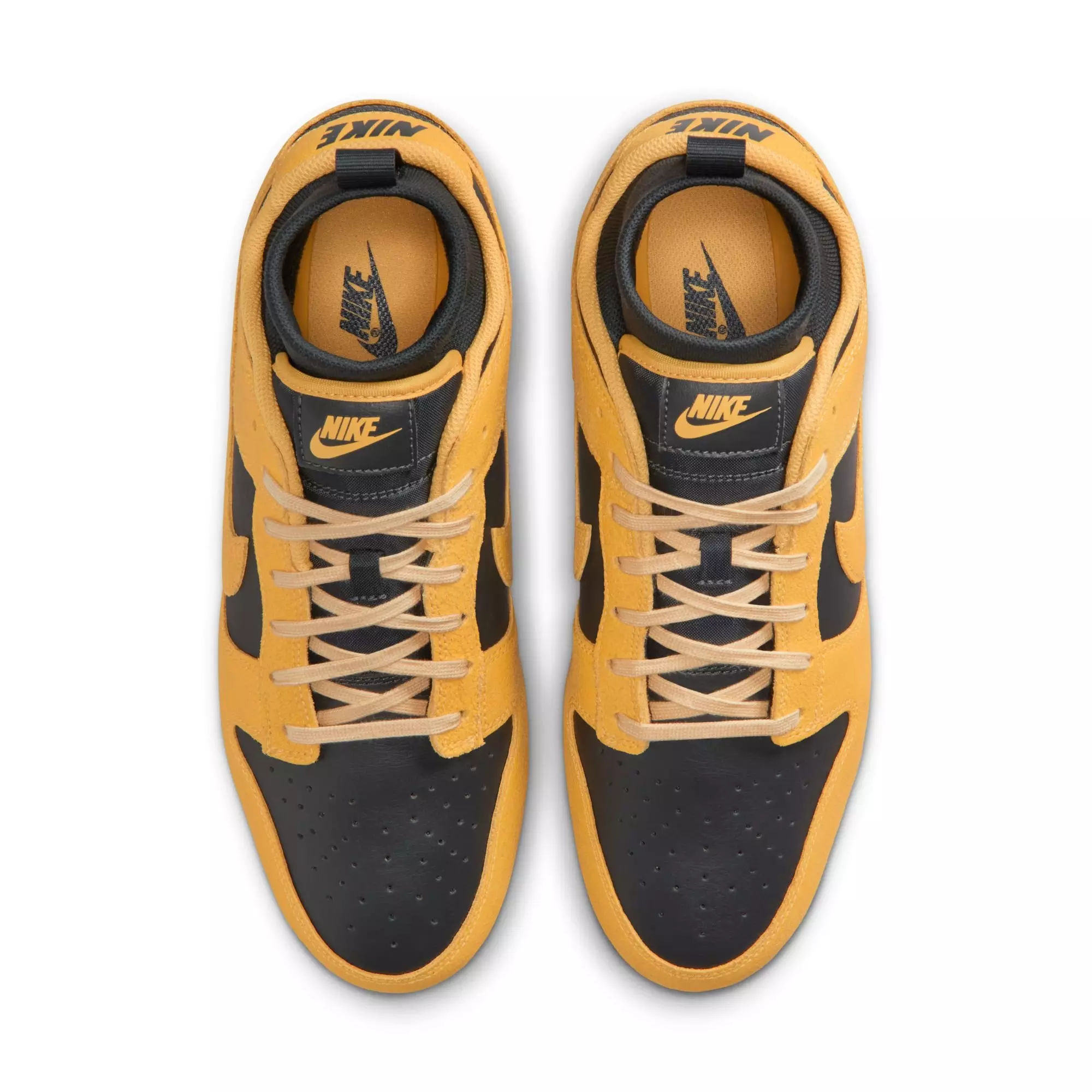 Nike Alpha Menace 4 Dunk SE "Anthracite/Solar Flare/Pale Ivory" Men's Football Cleat - GREY/YELLOW