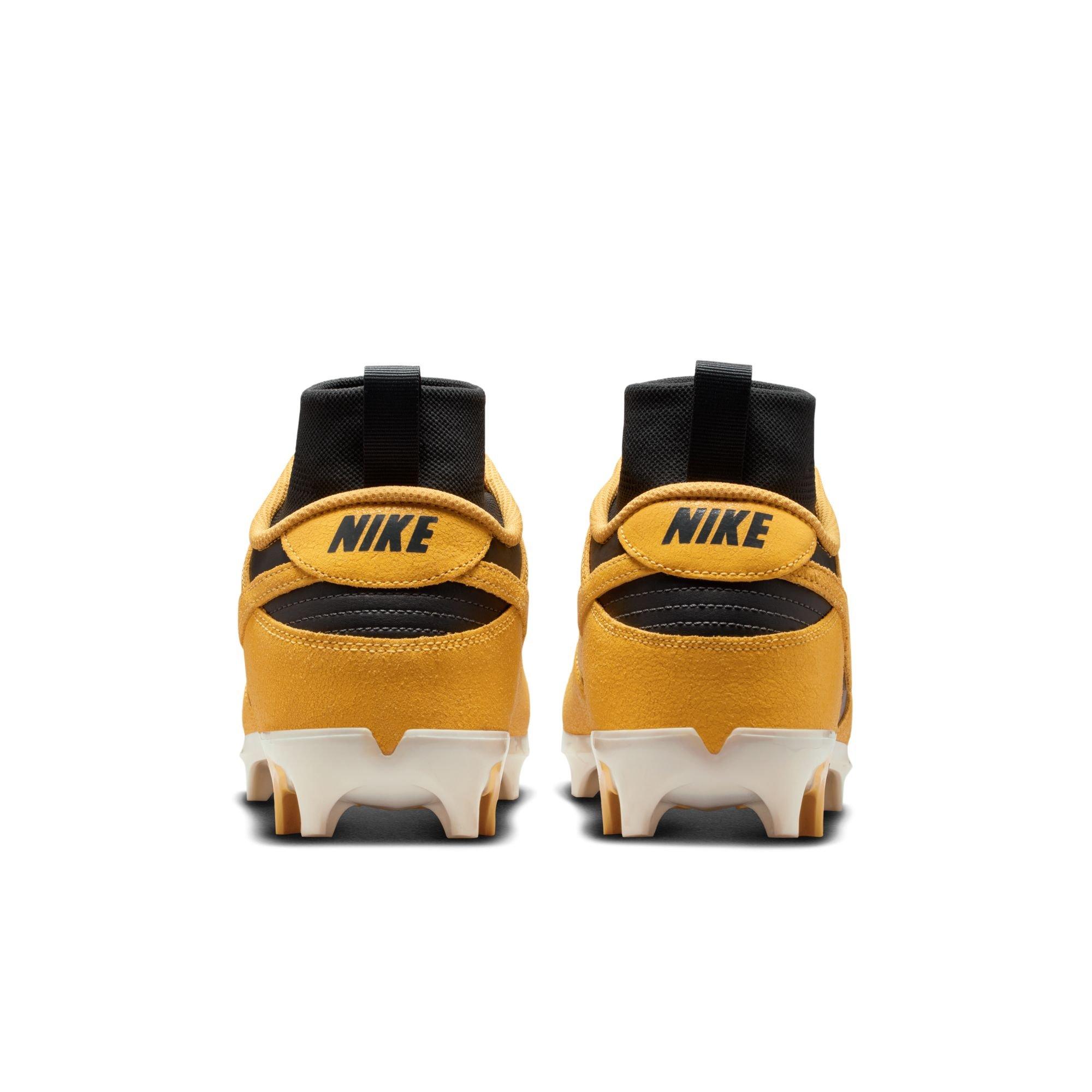 Nike Alpha Menace 4 Dunk SE "Anthracite/Solar Flare/Pale Ivory" Men's Football Cleat - GREY/YELLOW Thumbnail View 7