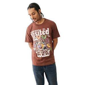 True Religion Men's Distorted Print Graphic Tee