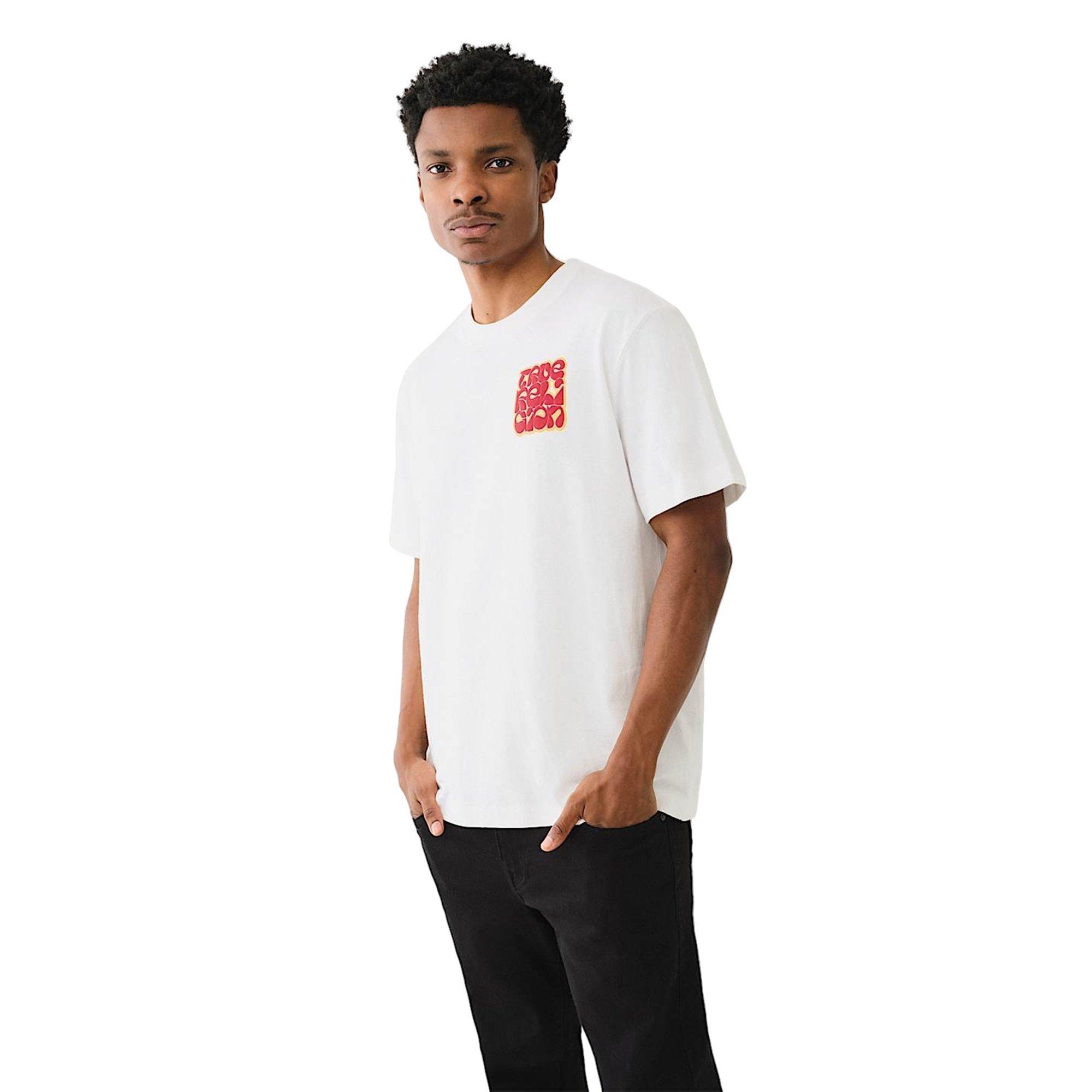 True Religion Men's True Dove Puff Print Tee - WHITE Thumbnail View 3