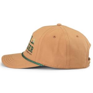 American Needle Woodsy Owl Canvas Cappy Snapback-Wheat