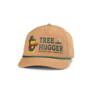 American Needle Woodsy Owl Canvas Cappy Snapback-Wheat