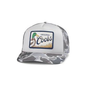 American Needle Coors Mallard Foamy Snapback Hat-Grey