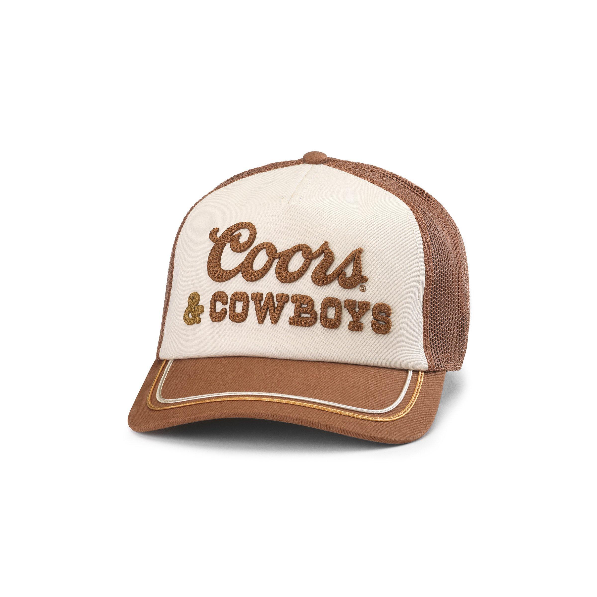 NWT American Needle Brown Cordoroy Cowboy Trucker Hat AMERICAN NEEDLE Women main image 4