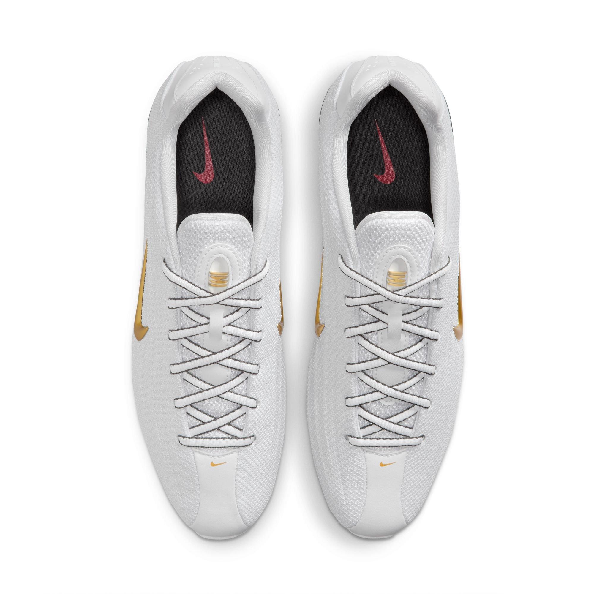 Nike Shox Z "White/Metallic Gold" Women's Shoe - WHITE/RED/GOLD Thumbnail View 6