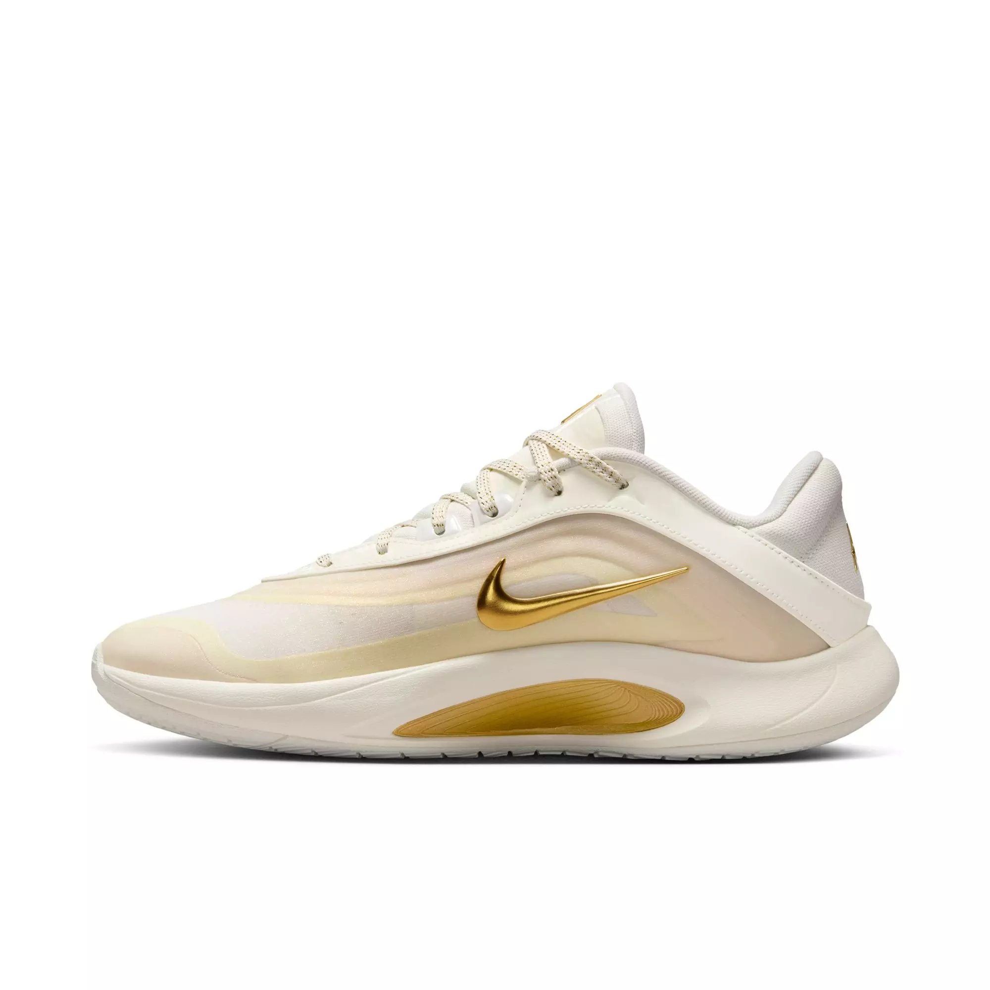 Nike A'One "Champagne Champion" Unisex Basketball Shoe - SAIL