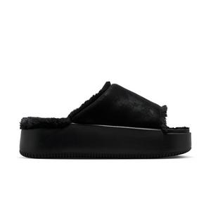 Nike Calm Elevation Fur "Black" Women's Slide