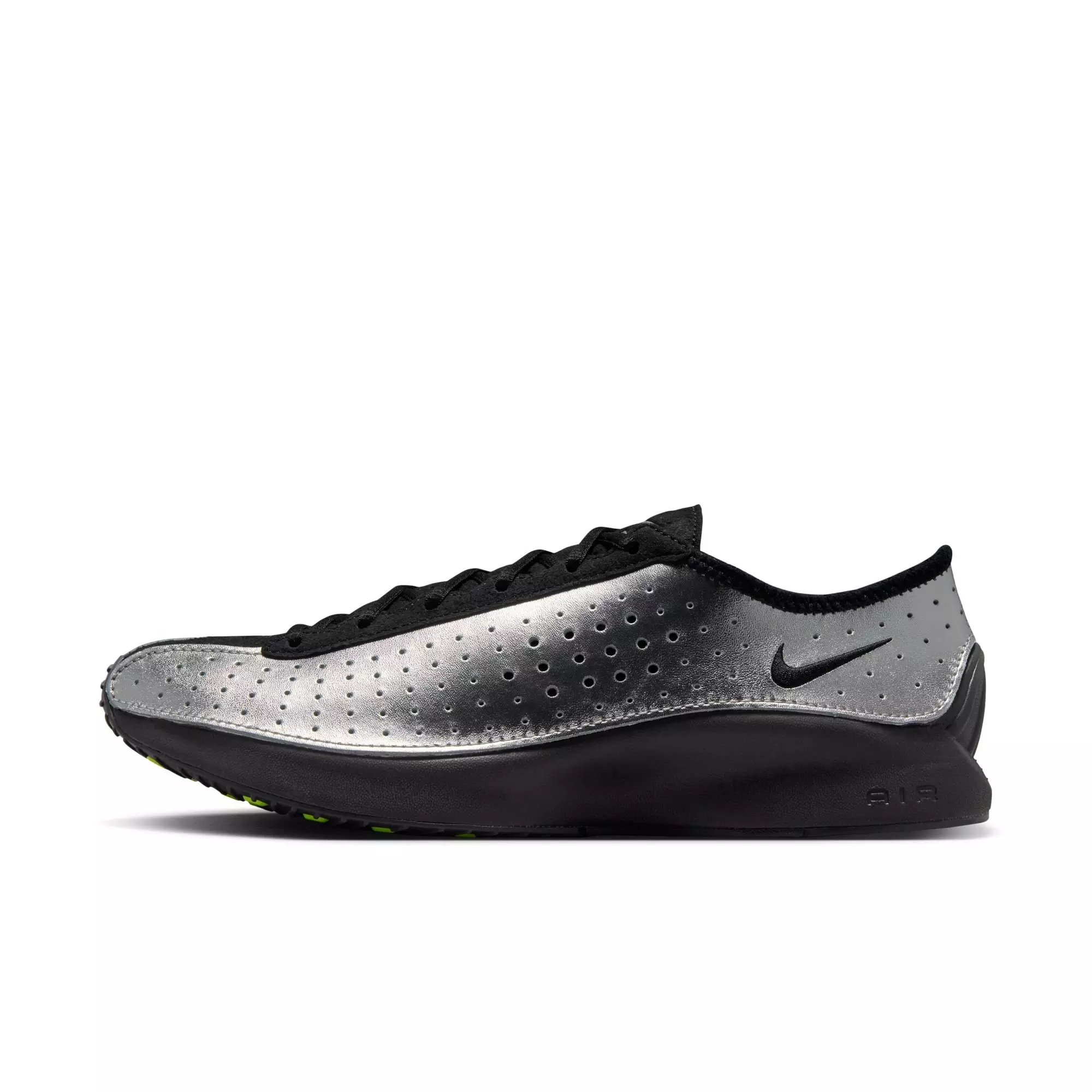 Nike Air Superfly "Metallic Silver/Black/Anthracite/Volt" Women's Shoe - SILVER/BLACK