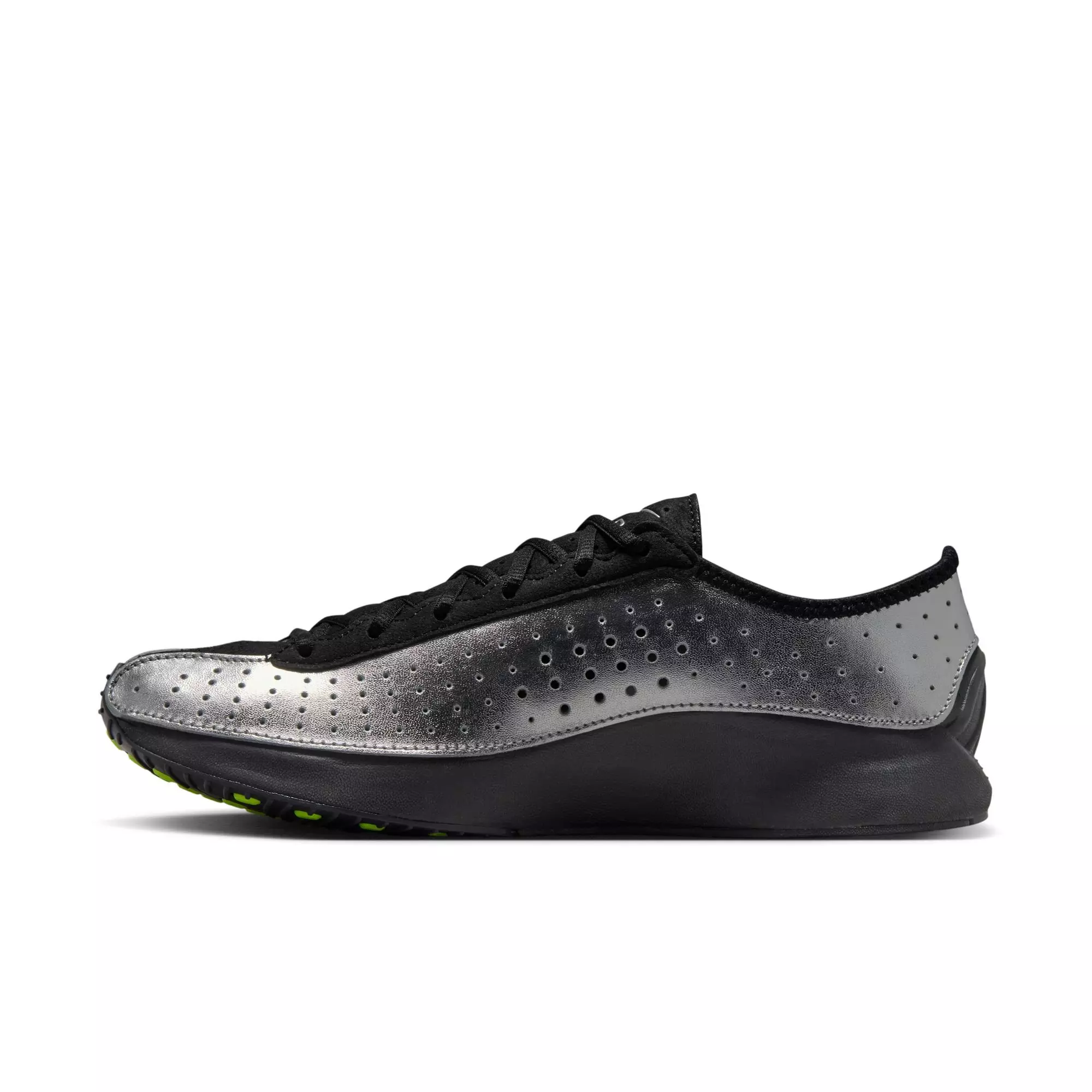 Nike Air Superfly "Metallic Silver/Black/Anthracite/Volt" Women's Shoe - SILVER/BLACK