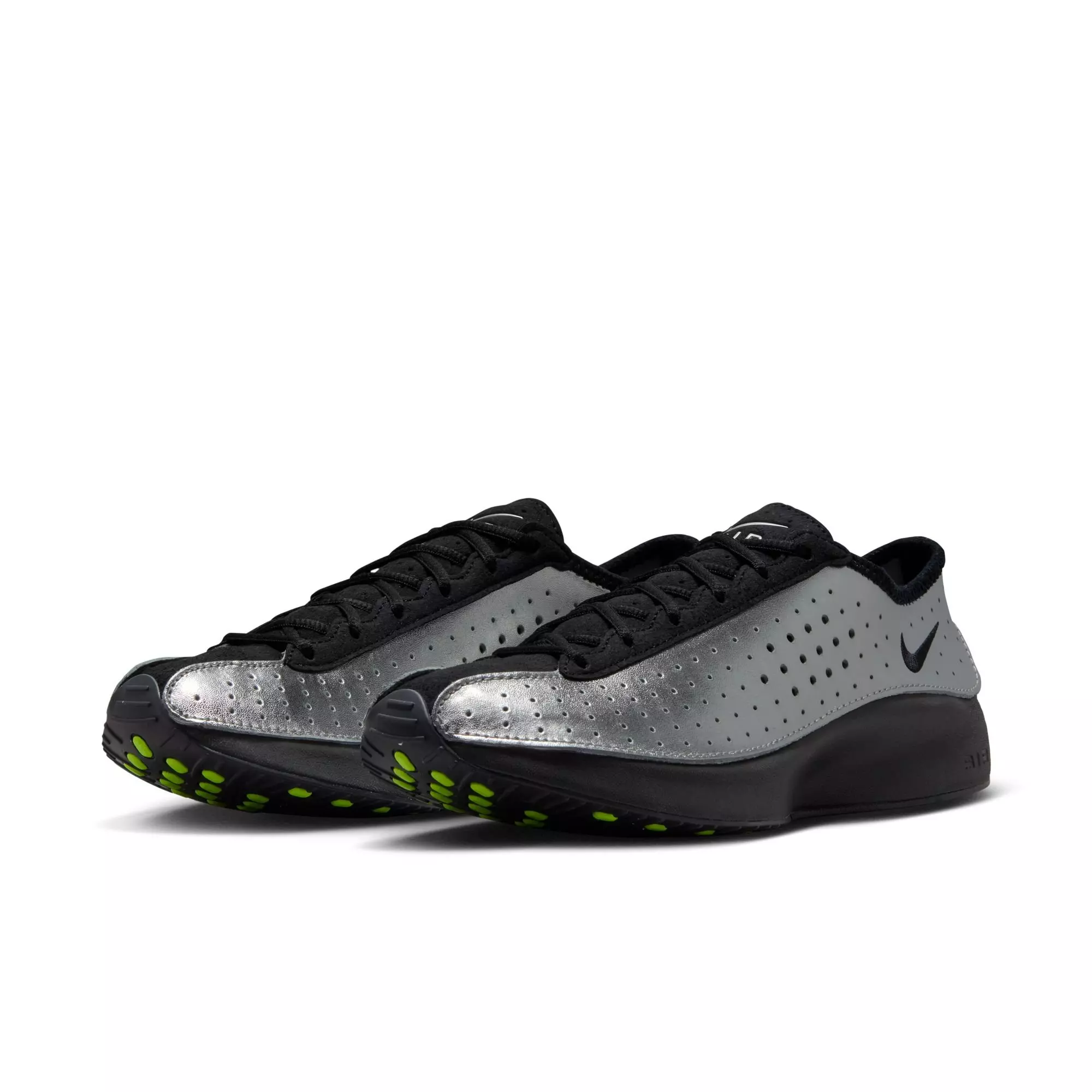 Nike Air Superfly "Metallic Silver/Black/Anthracite/Volt" Women's Shoe - SILVER/BLACK