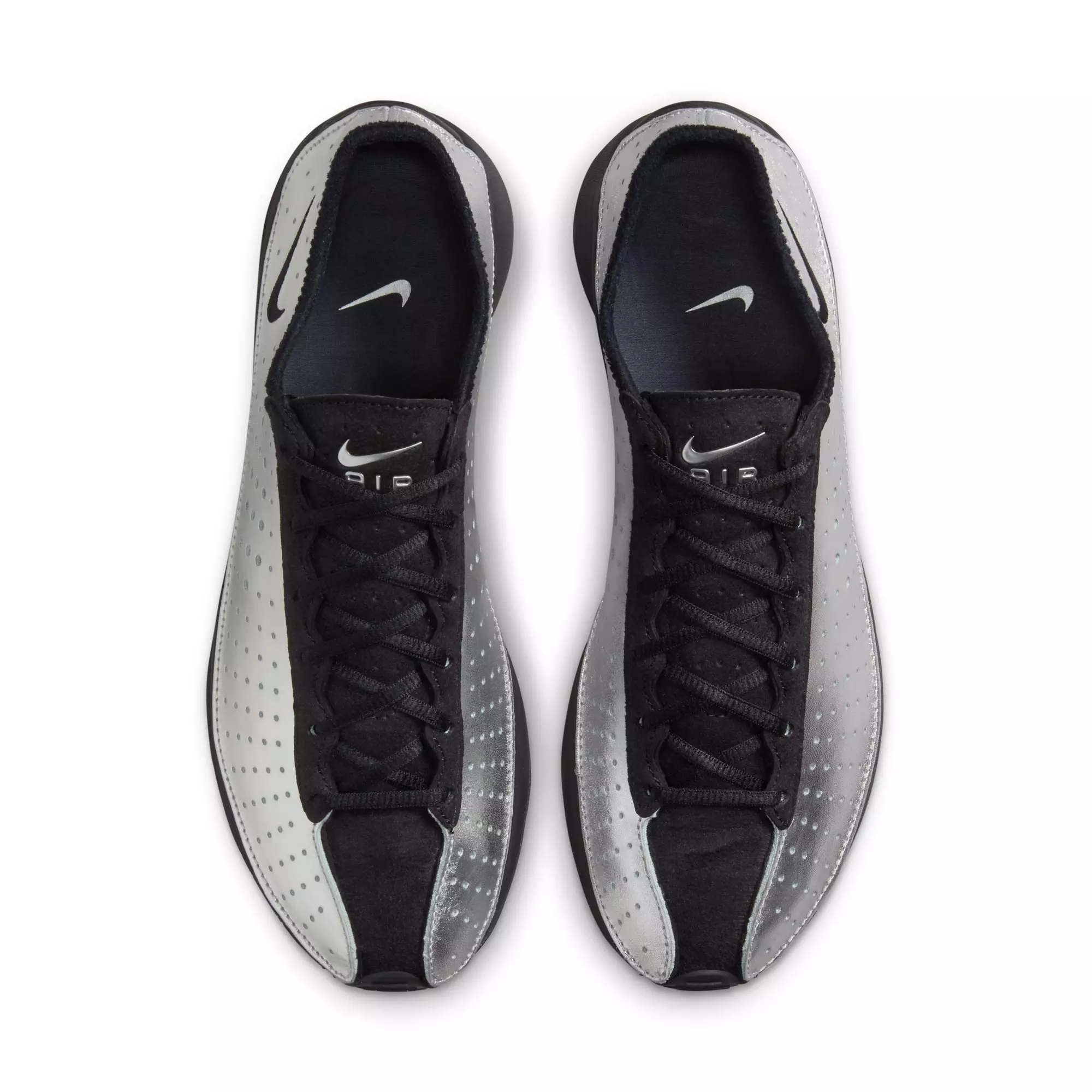 Nike Air Superfly "Metallic Silver/Black/Anthracite/Volt" Women's Shoe - SILVER/BLACK