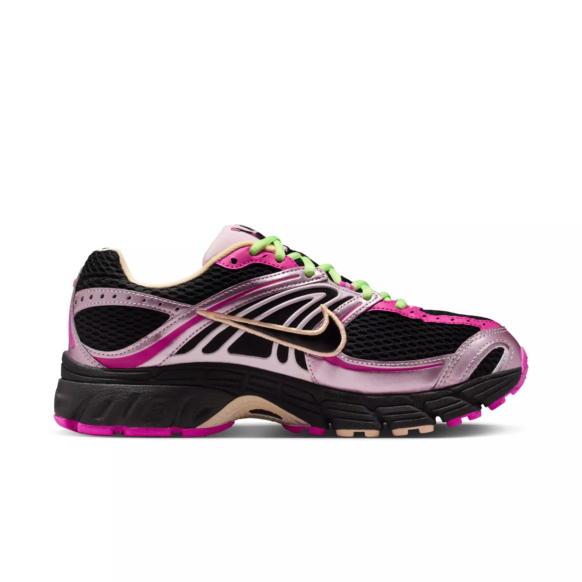 Nike Air Max Moto 2K "Black/Fire Pink/Pink Foam" Women's Shoe - BLACK/PINK