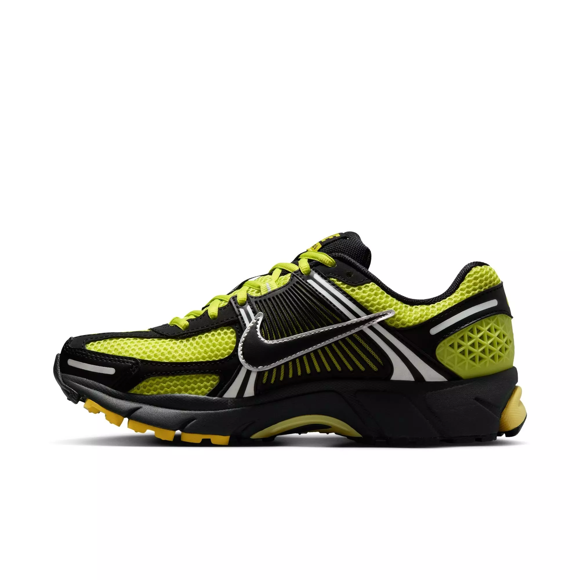Nike Zoom Vomero 5 "Black/Cyber/Mtlc Platinum/Bright Cactus" Women's Shoe - BLACK/YELLOW