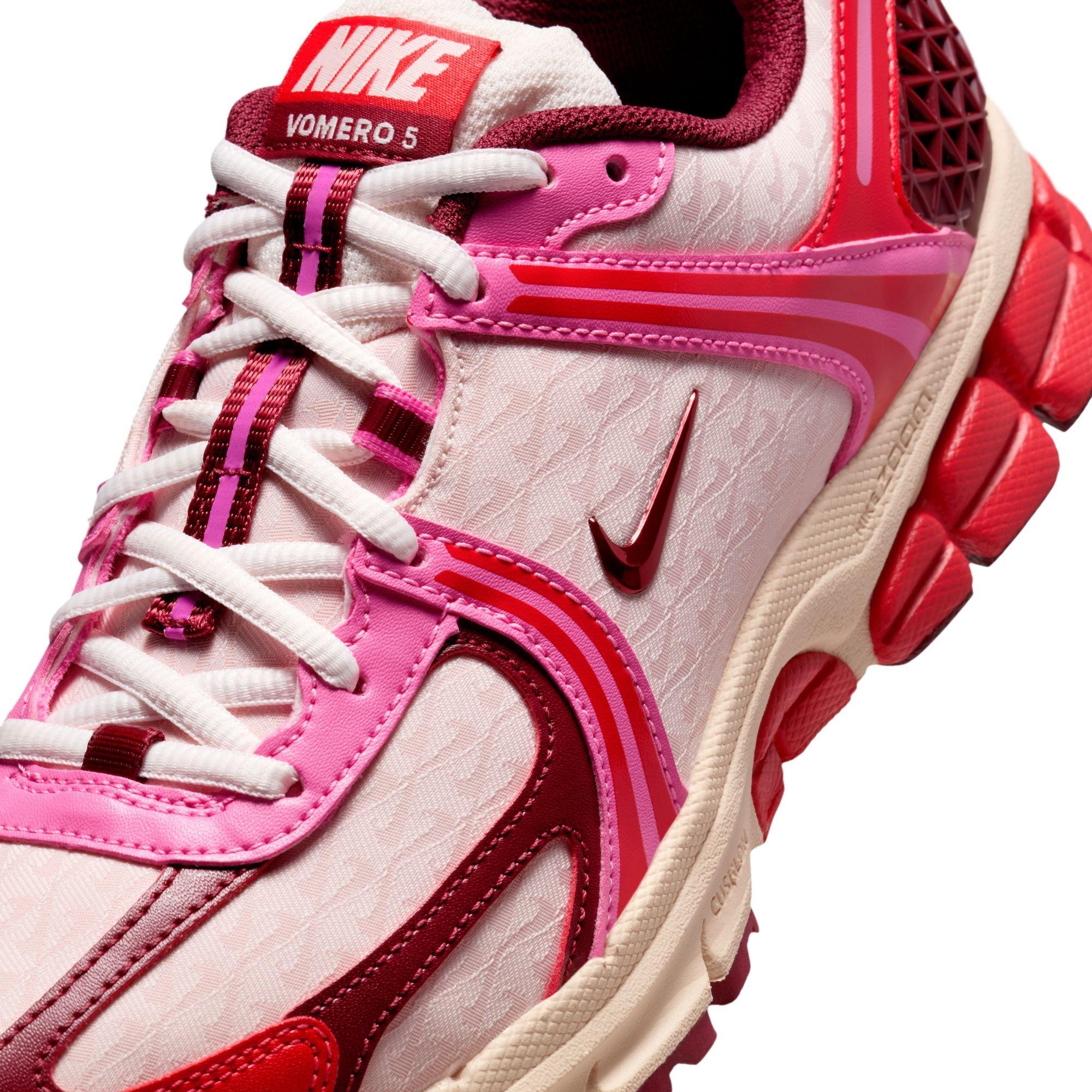 Nike Zoom Vomero 5 "Light Soft Pink/Lt Crimson/Team Red" Women's Shoe - PINK/RED Thumbnail View 9