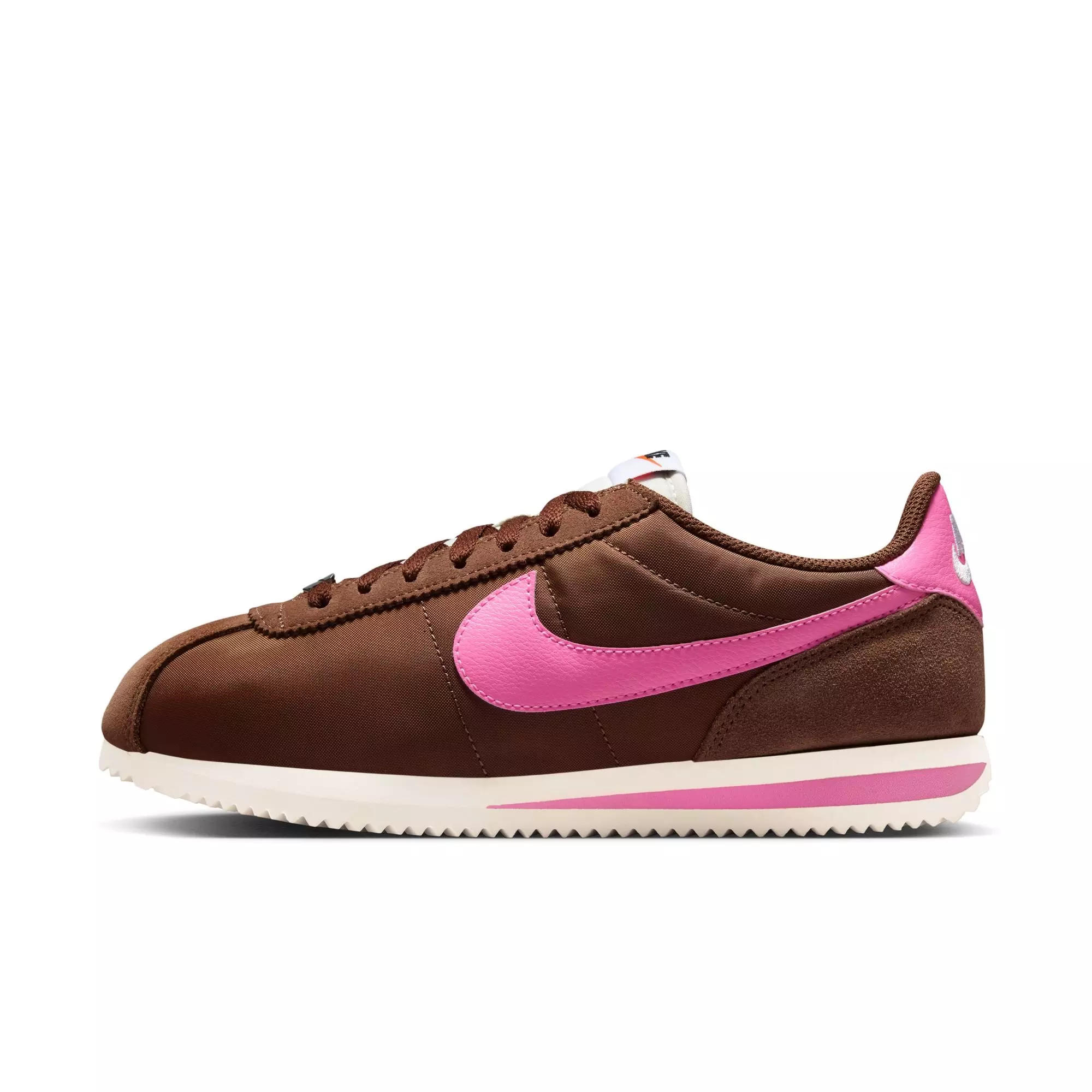 Nike Cortez "Fauna Brown/Pink Spell/Sail/White" Women's Shoe - BROWN/PINK