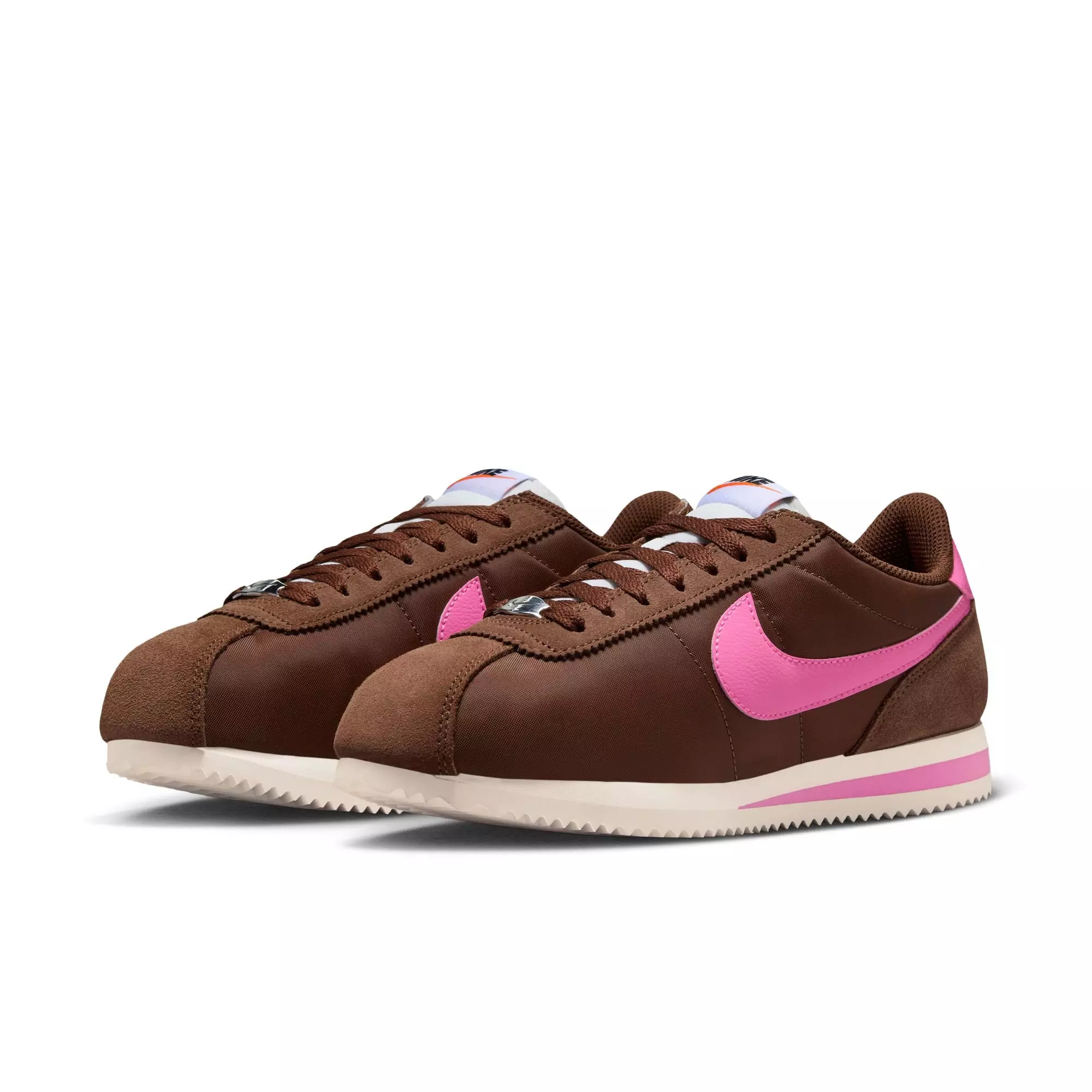 Nike Cortez "Fauna Brown/Pink Spell/Sail/White" Women's Shoe - BROWN/PINK