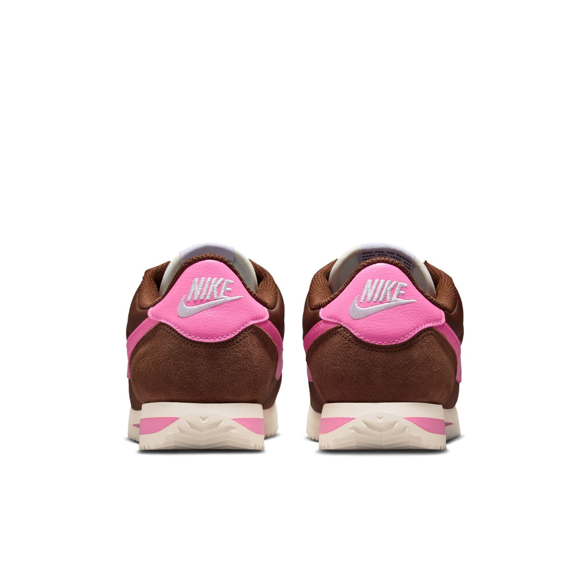 Nike Cortez "Fauna Brown/Pink Spell/Sail/White" Women's Shoe - BROWN/PINK Thumbnail View 7