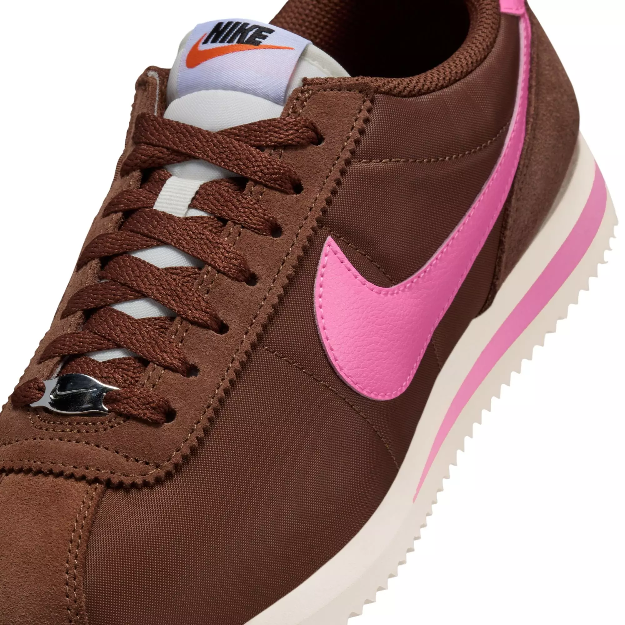 Nike Cortez "Fauna Brown/Pink Spell/Sail/White" Women's Shoe - BROWN/PINK