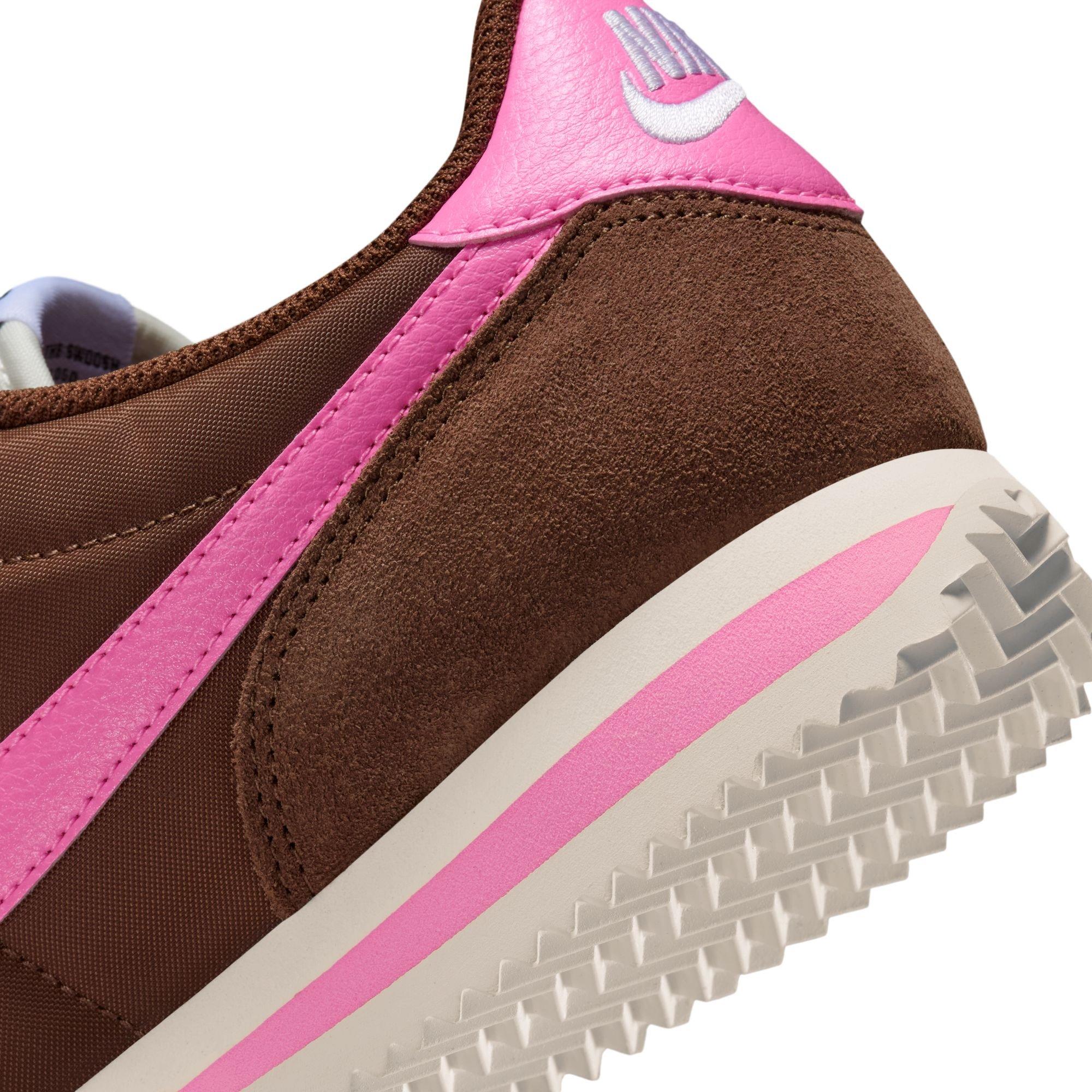 Nike Cortez "Fauna Brown/Pink Spell/Sail/White" Women's Shoe - BROWN/PINK Thumbnail View 11