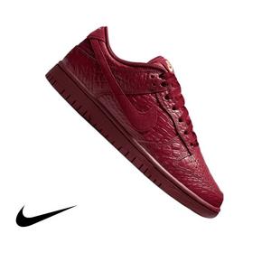 Nike Dunk Low "Red Croc" Women's Shoe