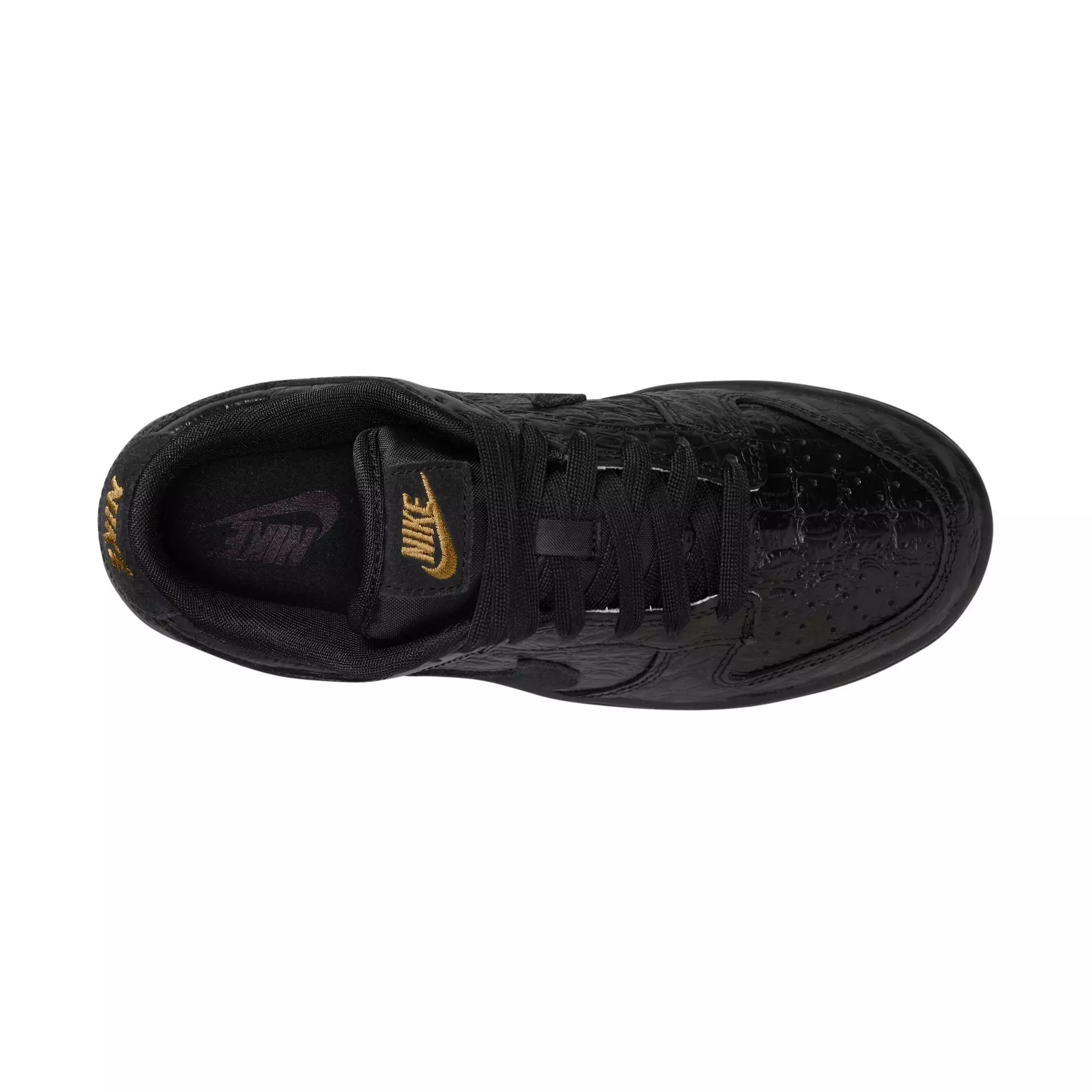 Nike Dunk Low "Black Croc" Women's Shoe - BLACK