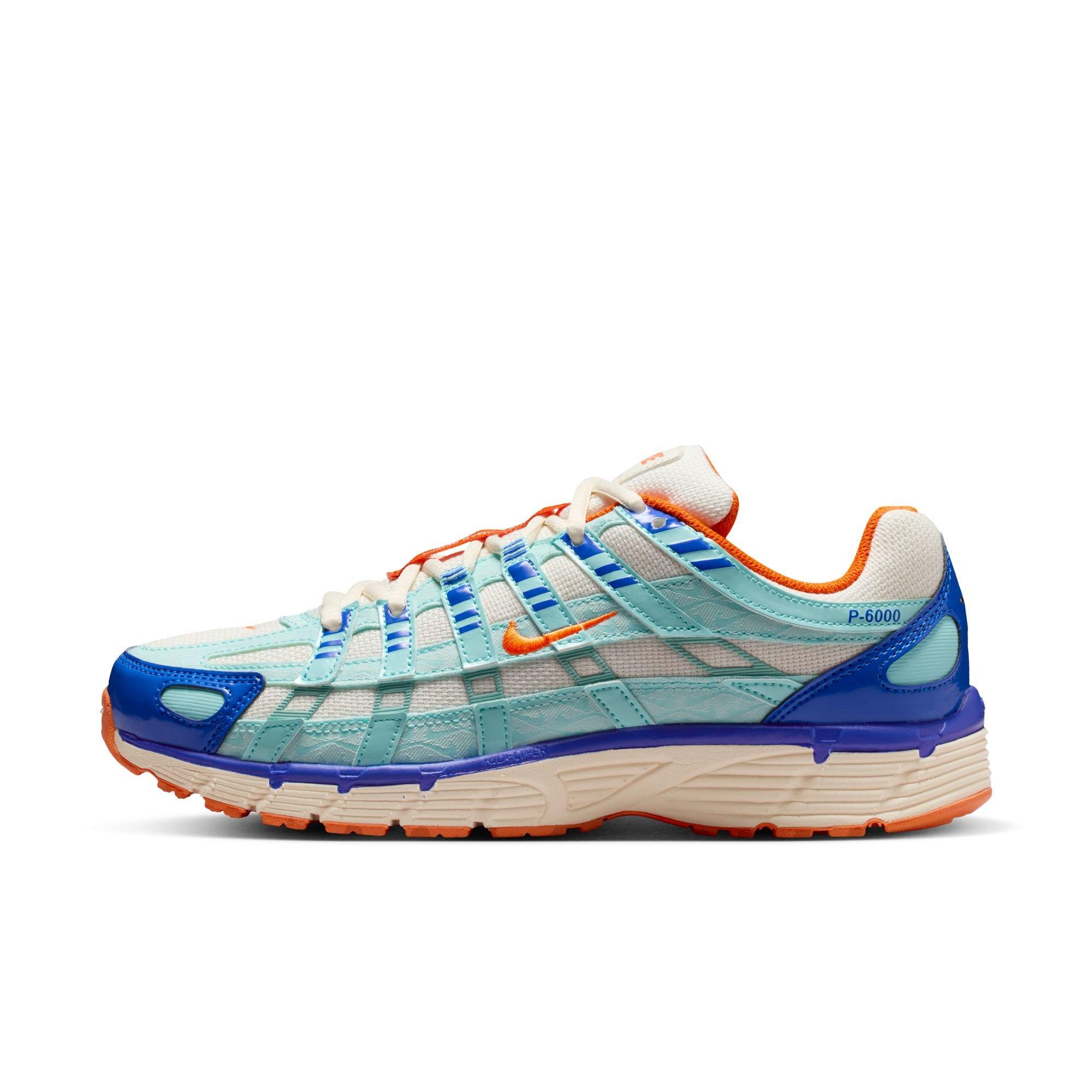 Nike P-6000 "Summit White/Safety Orange/Racer Blue" Women's Shoe - BLUE/PINK Thumbnail View 3