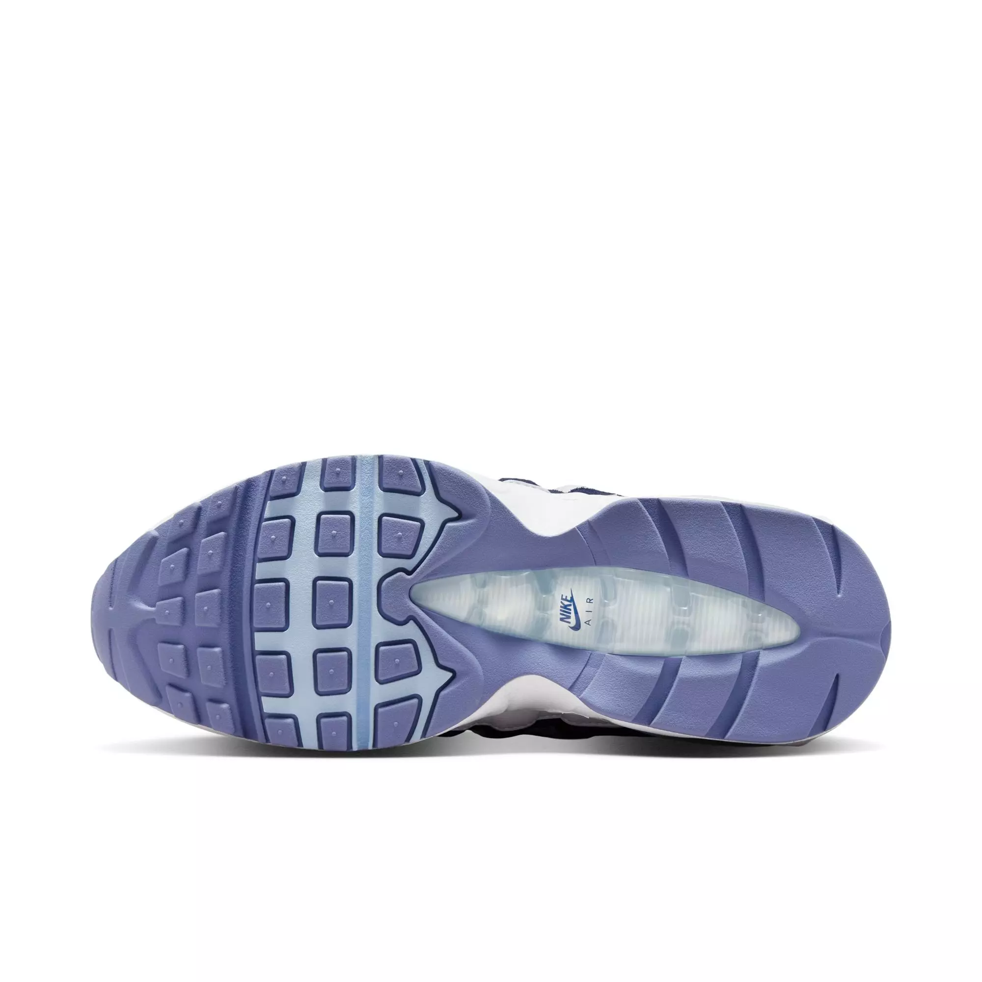 Nike Air Max 95 "White/Celestine Blue/World Indigo" Women's Shoe - WHITE/NAVY