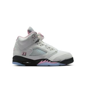 Jordan 5 Retro "Medium Soft Pink" Grade School Kids' Shoe
