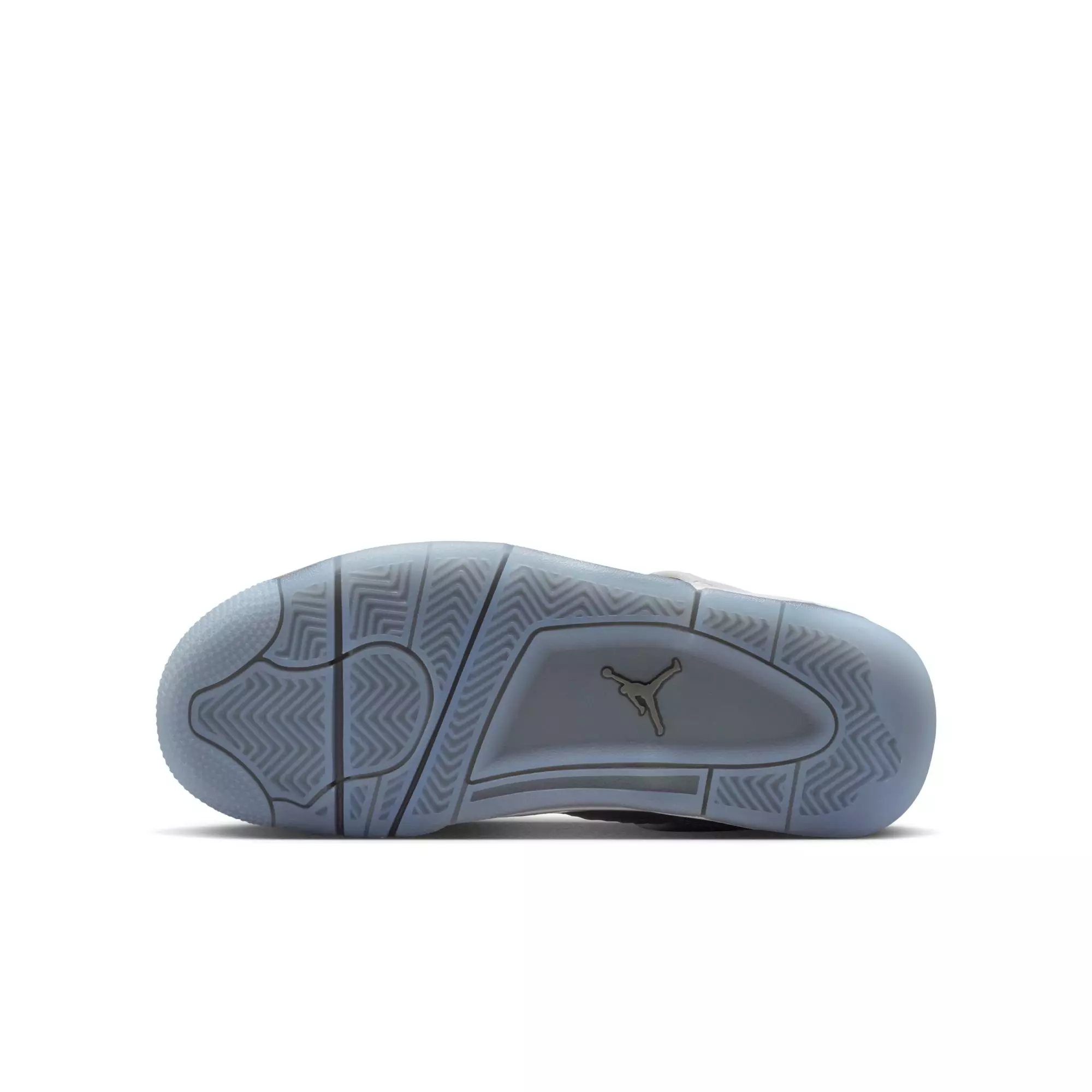 Jordan 4 Retro "Blue Chill" Grade School Kids' Shoe - PHOTON DUST/BLUE CHILL/FLAT PEWTER