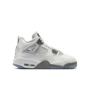 Jordan 4 Retro "Blue Chill" Grade School Kids' Shoe