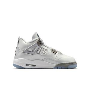 Jordan 4 Retro "Blue Chill" Grade School Kids' Shoe