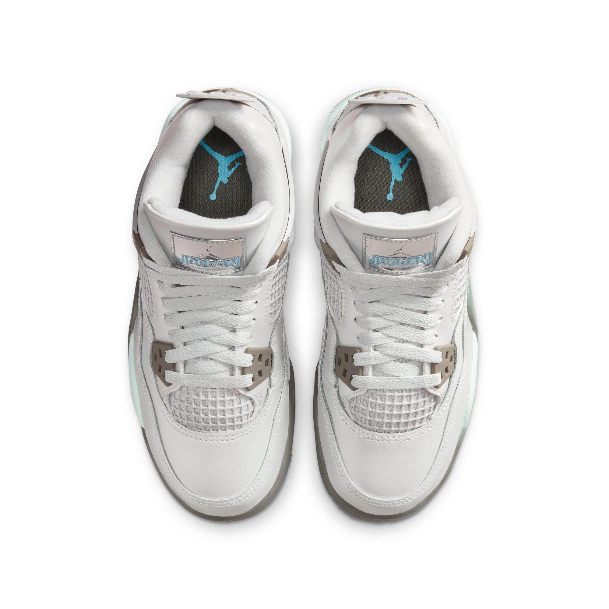 Jordan 4 Retro Grade School Kids' "Blue Chill" Shoe