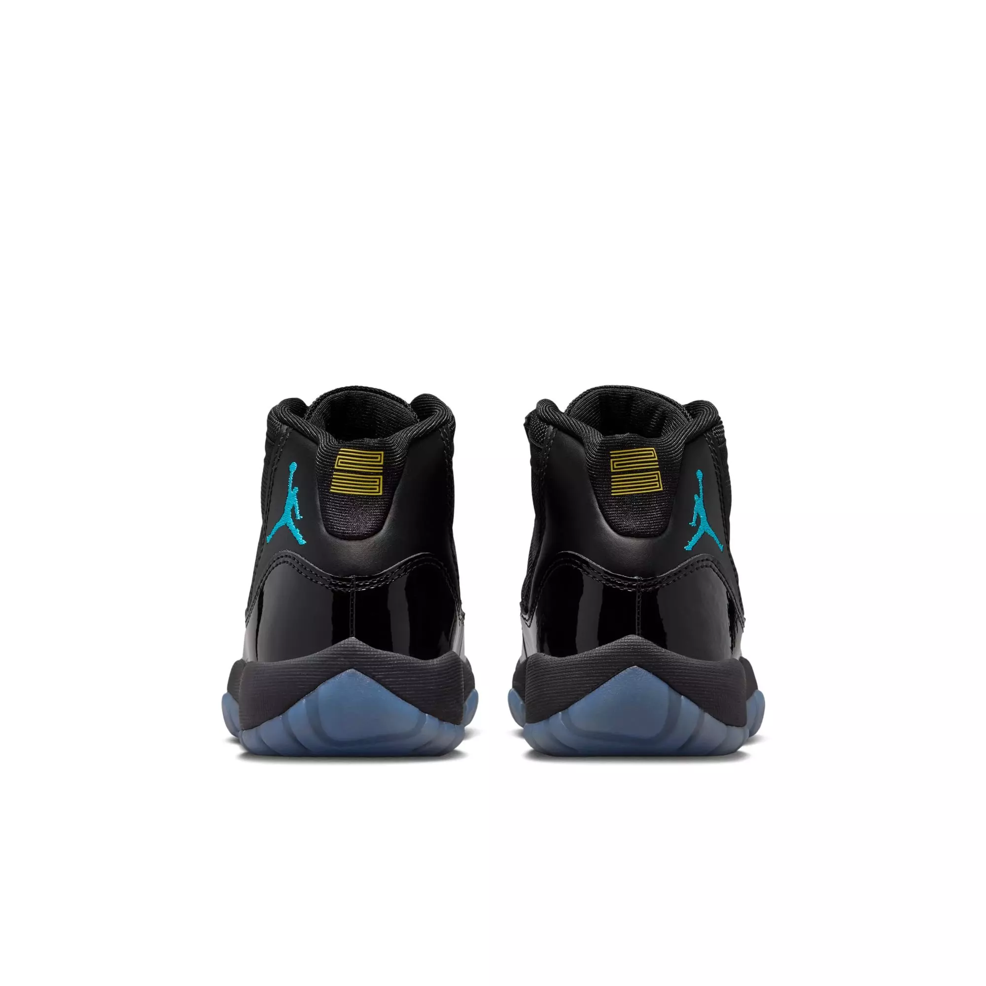 Jordan 11 Retro "Gamma" Grade School Kids' Shoe - GAMMA BLUE/BLACK/VARSITY MAIZE