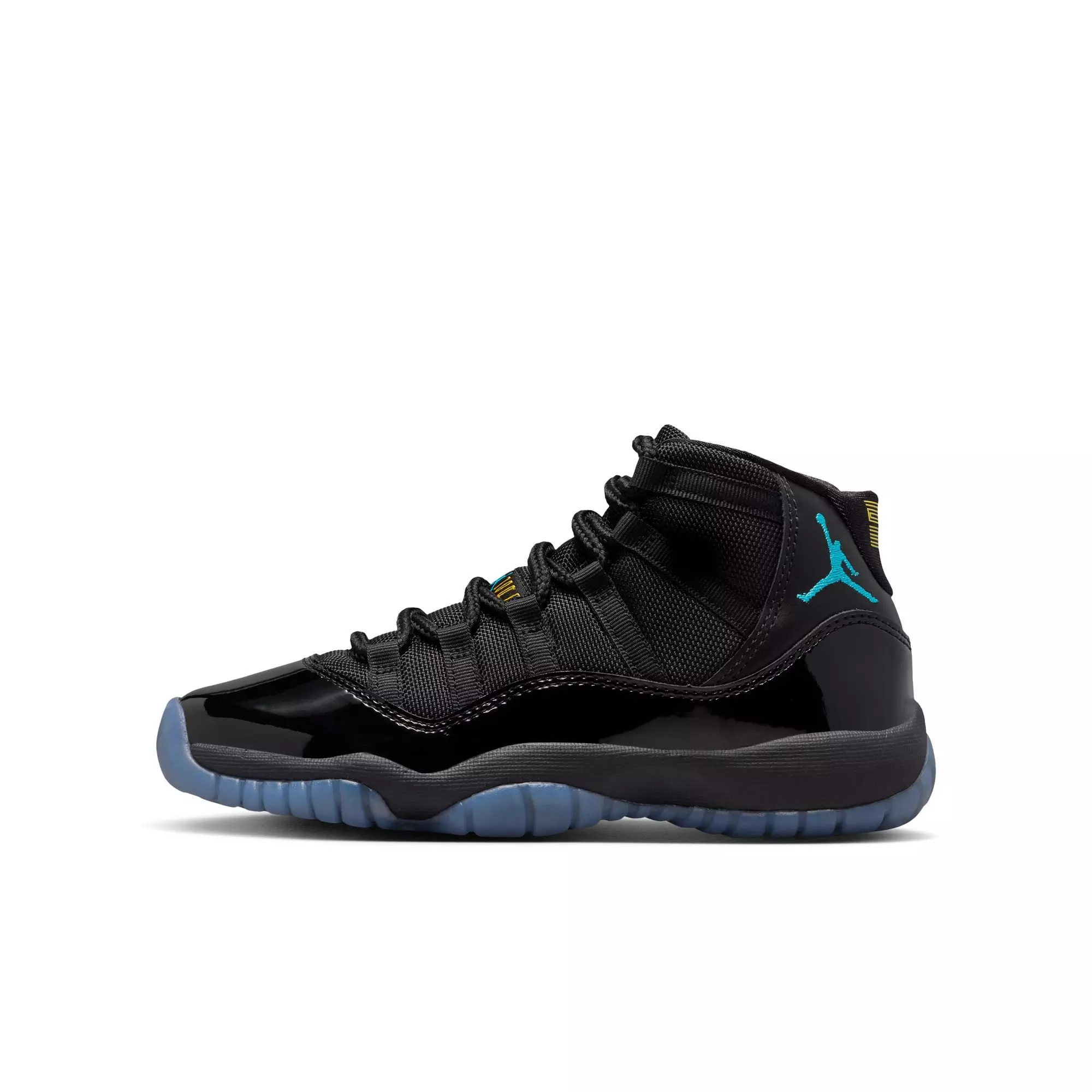 Jordan 11 Retro "Gamma" Grade School Kids' Shoe - GAMMA BLUE/BLACK/VARSITY MAIZE