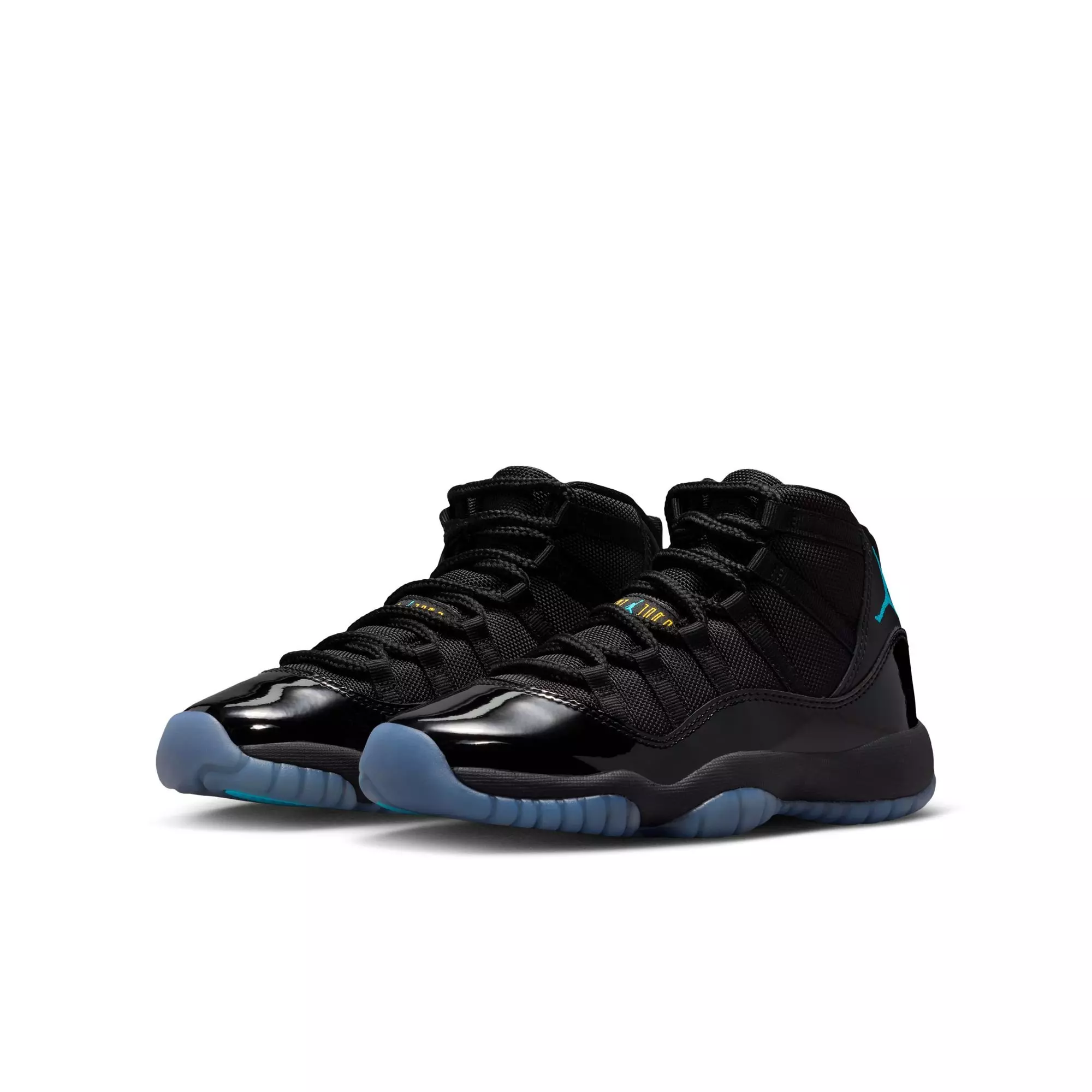 Jordan 11 Retro "Gamma" Grade School Kids' Shoe - GAMMA BLUE/BLACK/VARSITY MAIZE