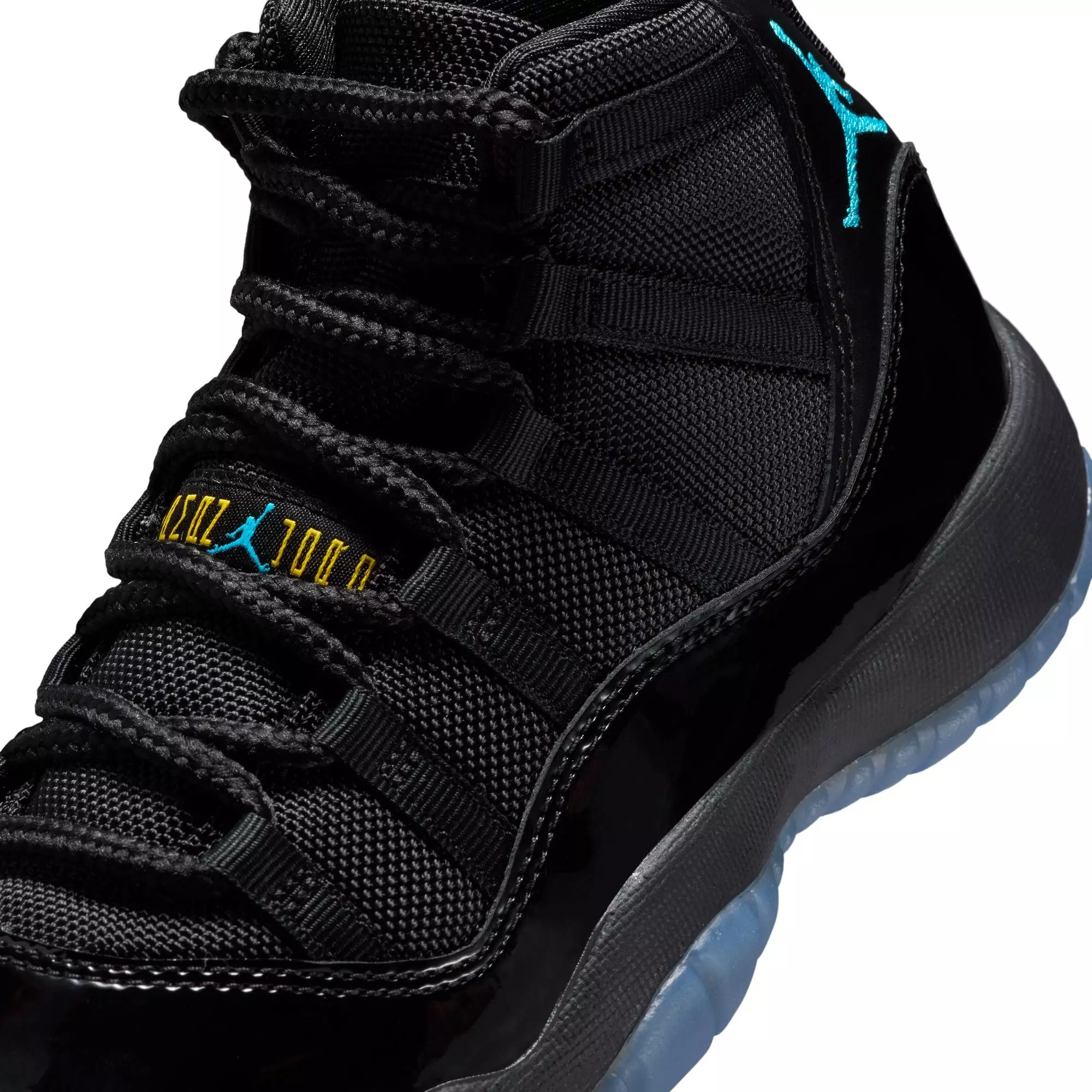 Jordan 11 Retro "Gamma" Grade School Kids' Shoe - GAMMA BLUE/BLACK/VARSITY MAIZE
