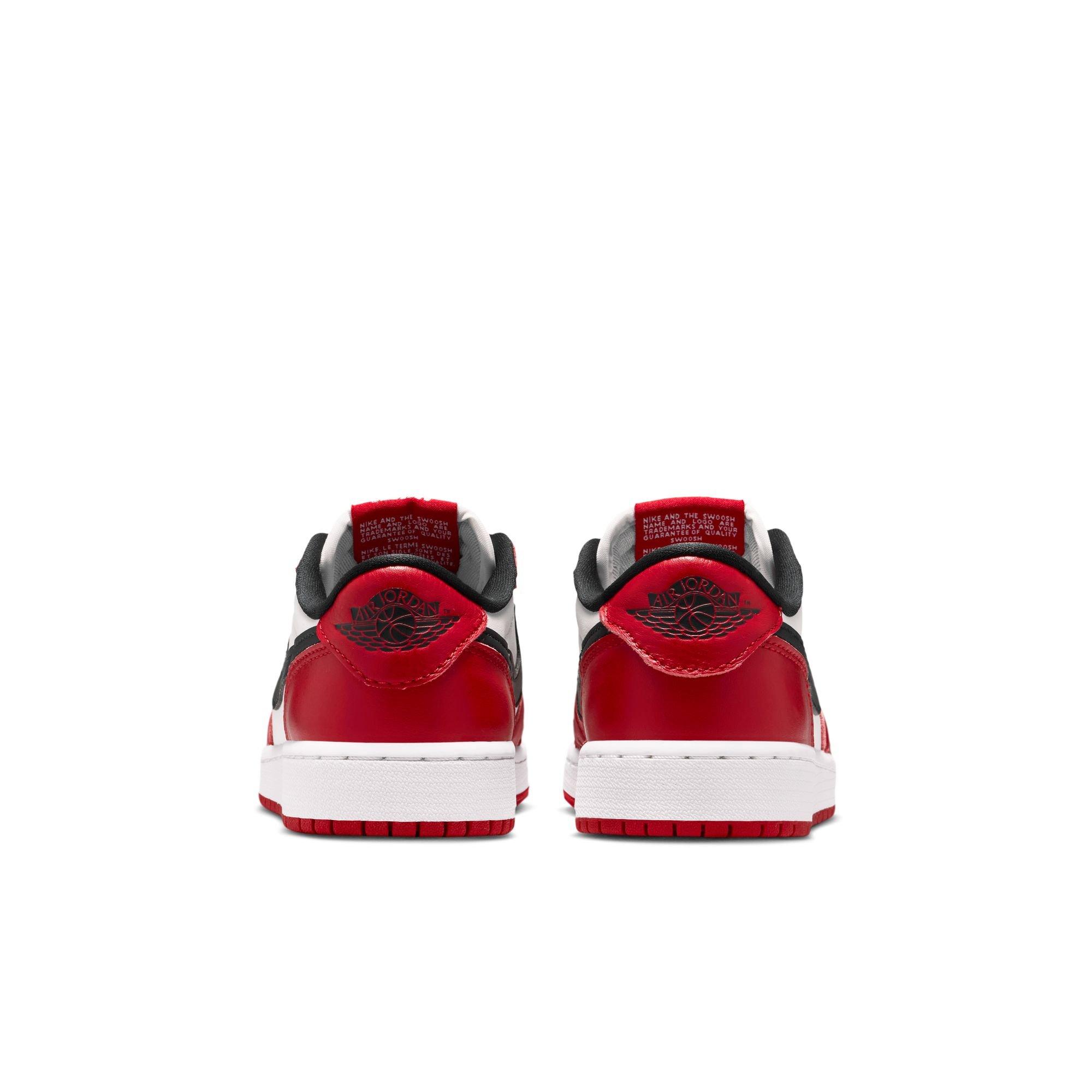 Jordan 1 Retro Low "Chicago" Grade School Kids' Shoe - VARSITY RED/BLACK/SUMMIT WHITE Thumbnail View 10