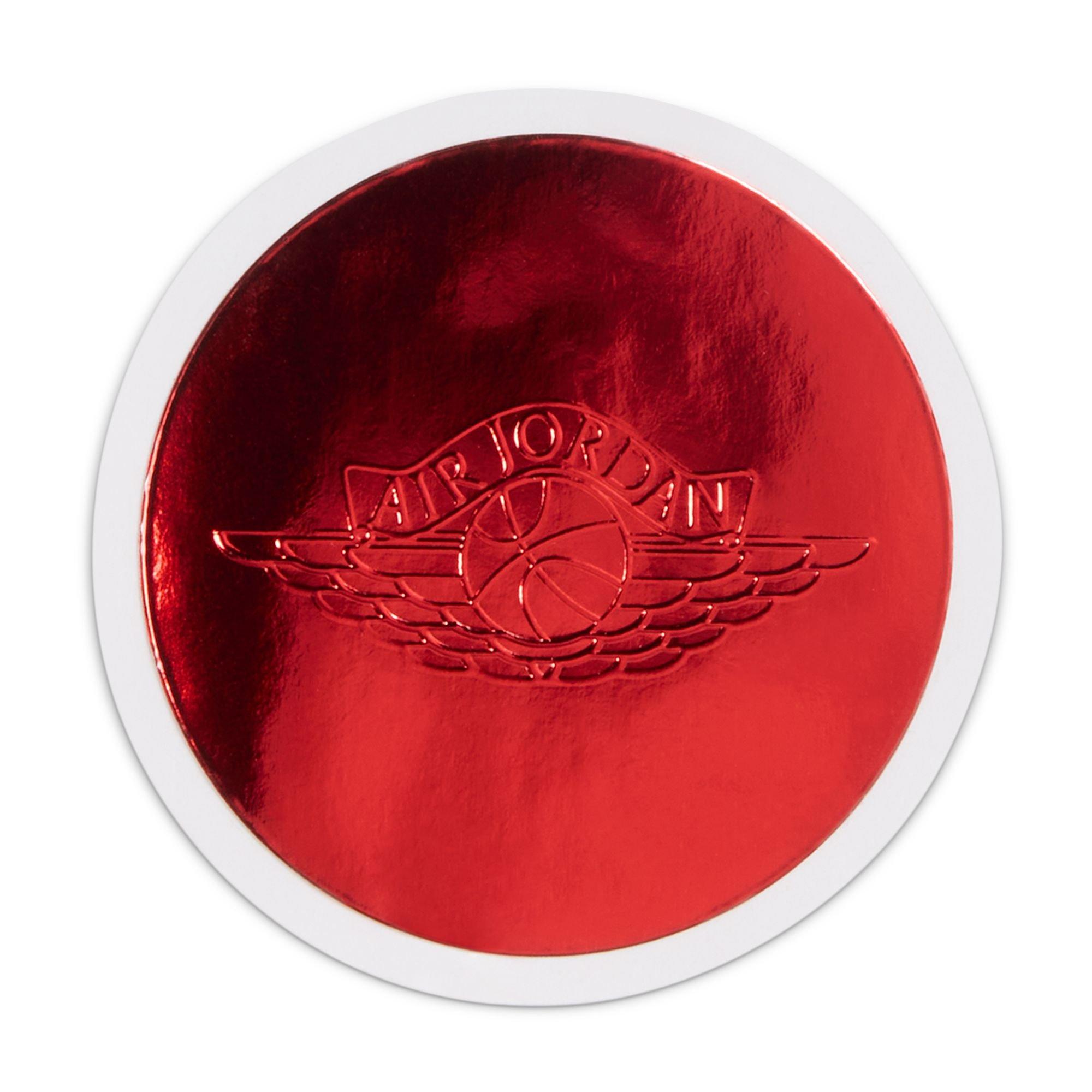 Jordan 1 Retro High OG "Elephant Swoosh" Grade School Kids' Shoe - SAIL/UNIVERSITY RED/PALE IVORY Thumbnail View 11