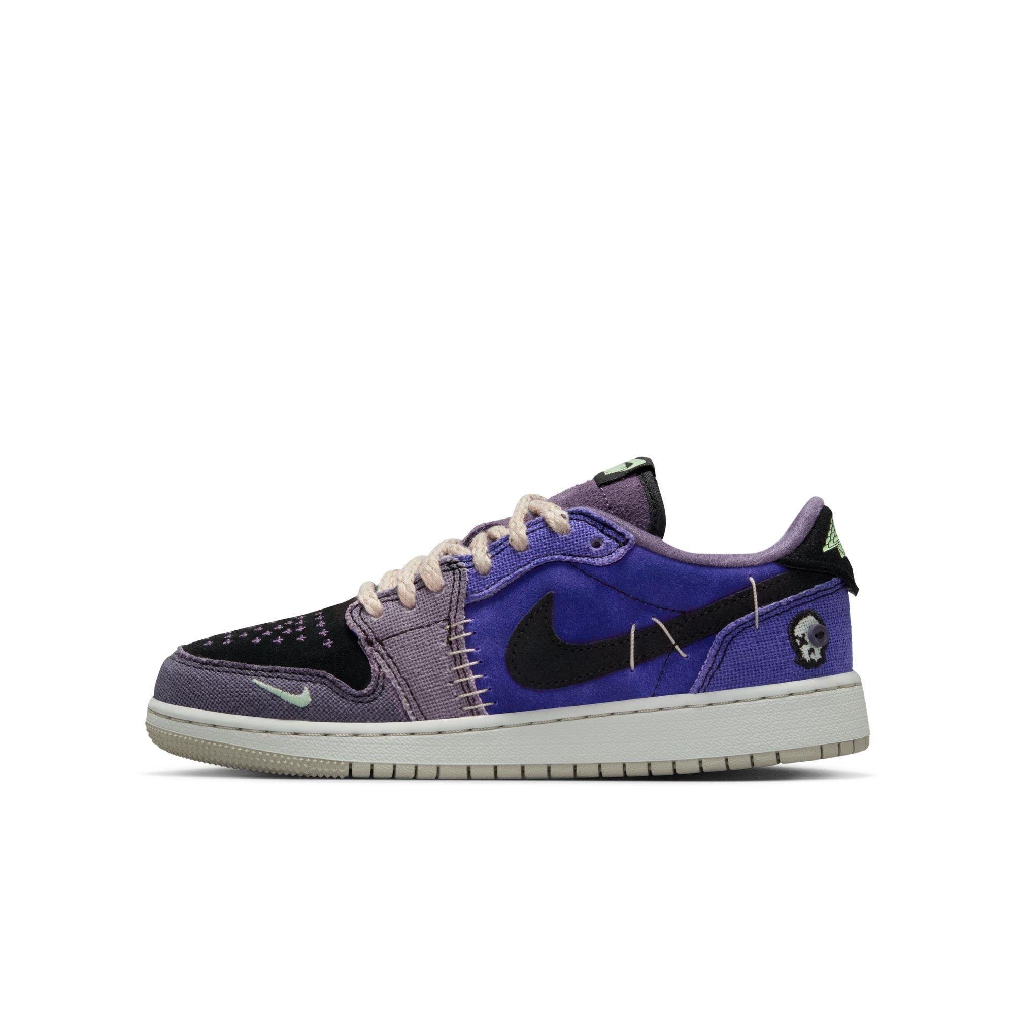 Jordan 1 Retro Low Grade School Kids' “Voodoo Alternate” Shoe