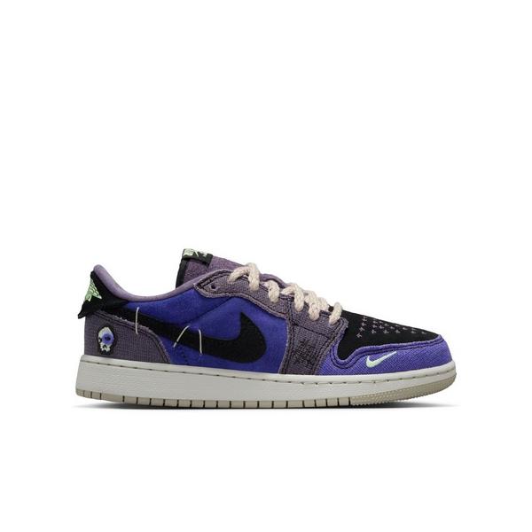 Jordan 1 Retro Low “Voodoo Alternate” Grade School Kids' Shoe