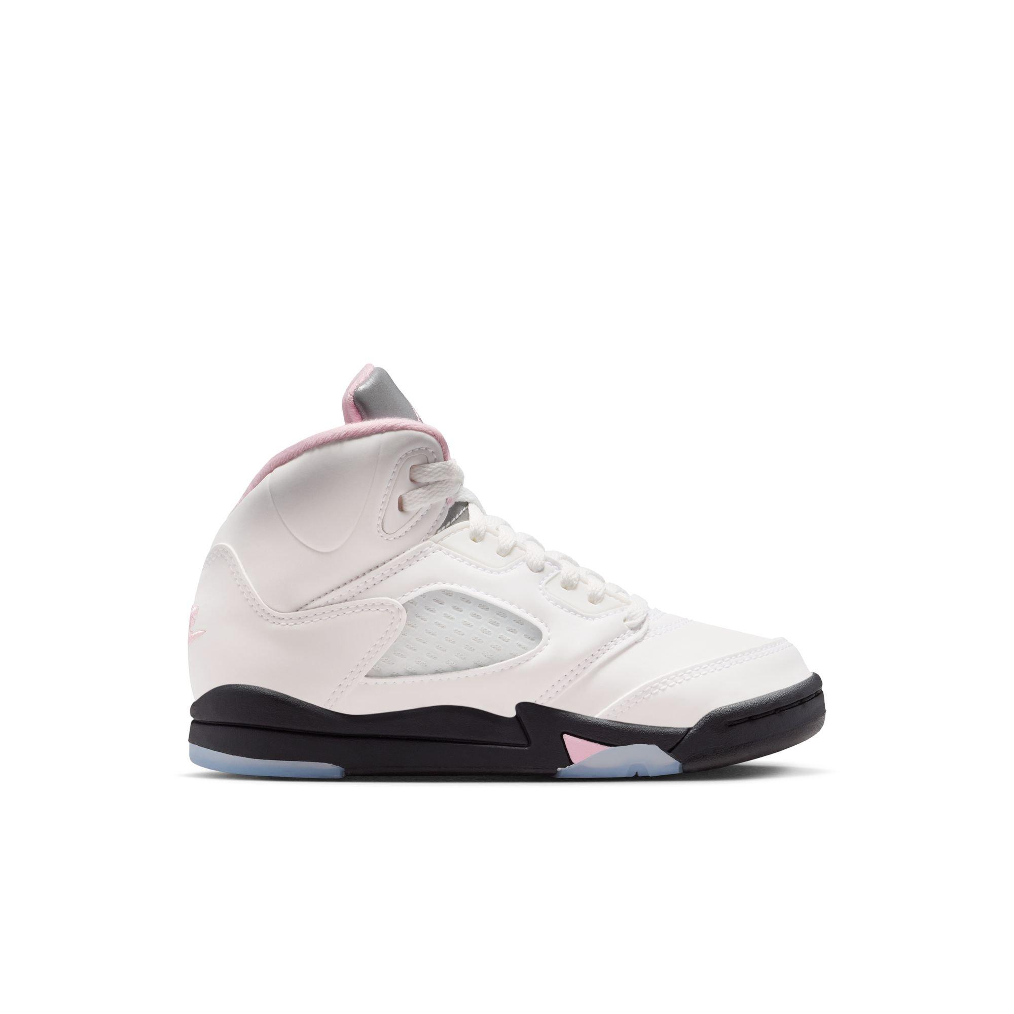 Jordan 5 Retro Preschool Kids' "Medium Soft Pink" Shoe