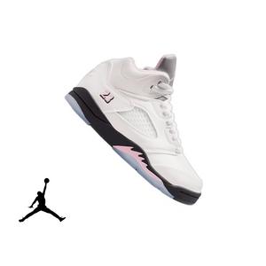 Jordan 5 Retro "Medium Soft Pink" Preschool Kids' Shoe