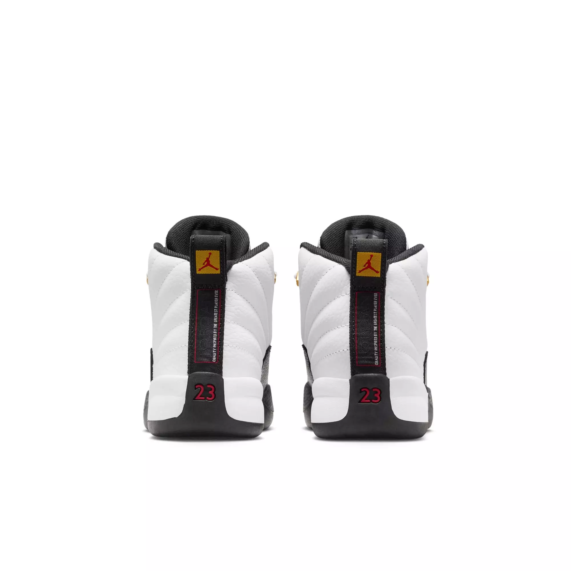 Jordan 12 Retro "Taxi" Preschool Kids' Shoe - WHITE/BLACK/TAXI
