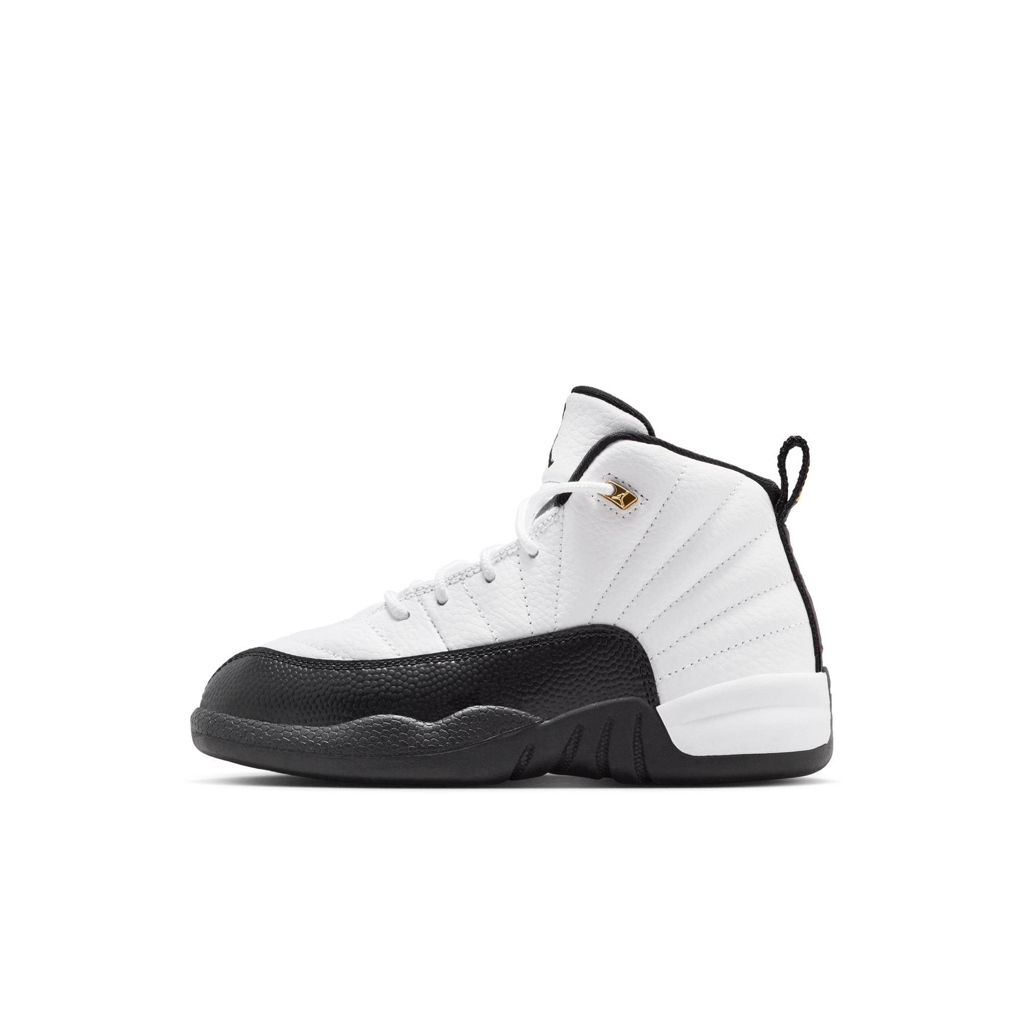 Jordan 12 Retro Preschool Kids' "Taxi" Shoe