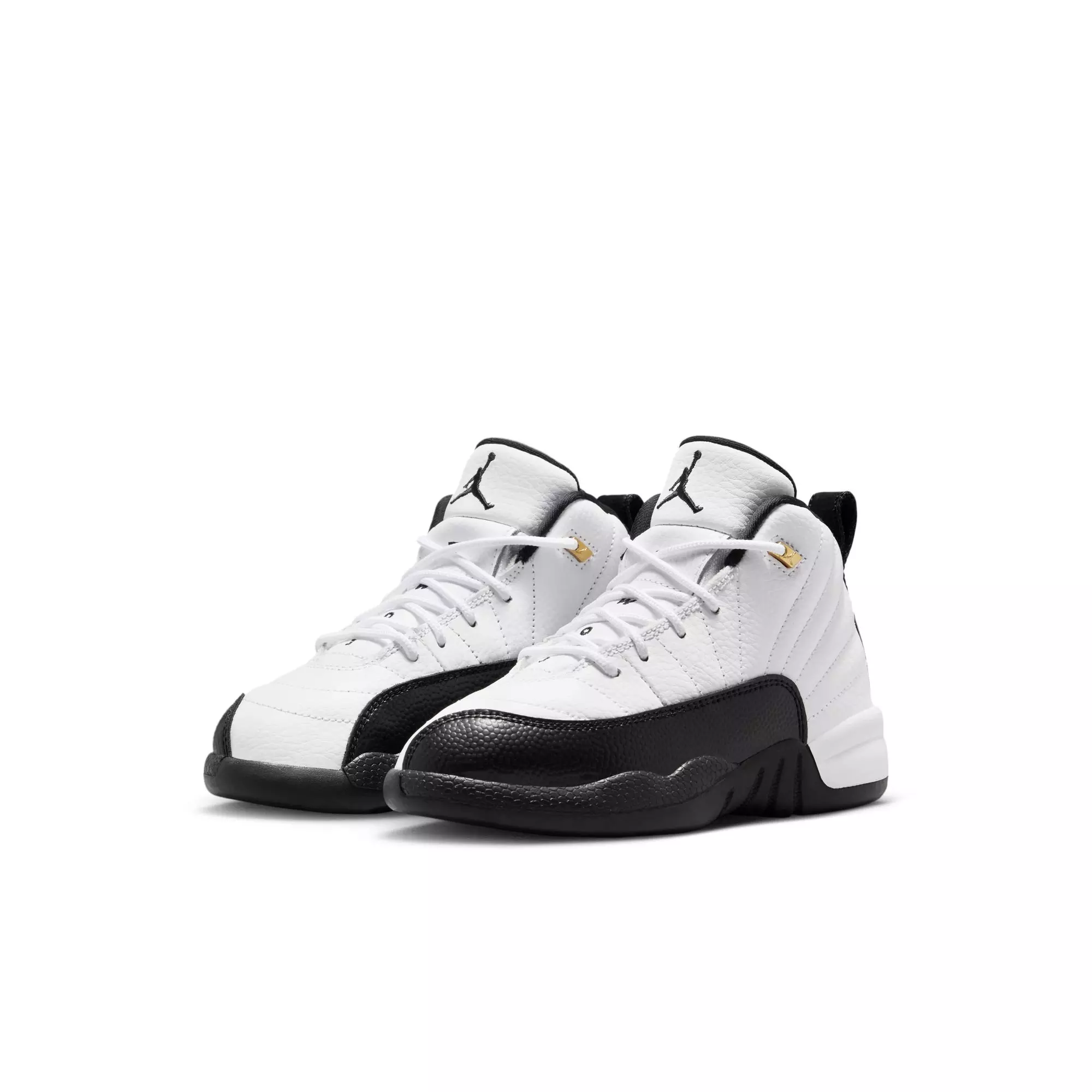 Jordan 12 Retro "Taxi" Preschool Kids' Shoe - WHITE/BLACK/TAXI
