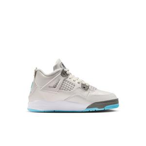 Jordan 4 Retro "Blue Chill" Preschool Kids' Shoe
